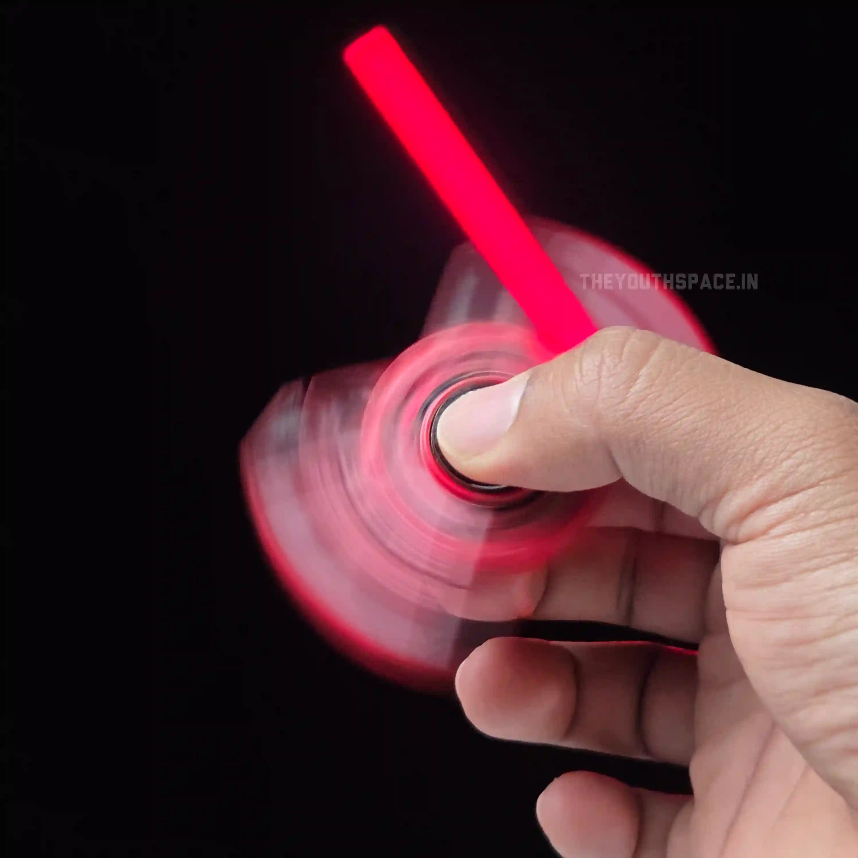 Mecha Fidget Spinner Luminous Jet Lighter