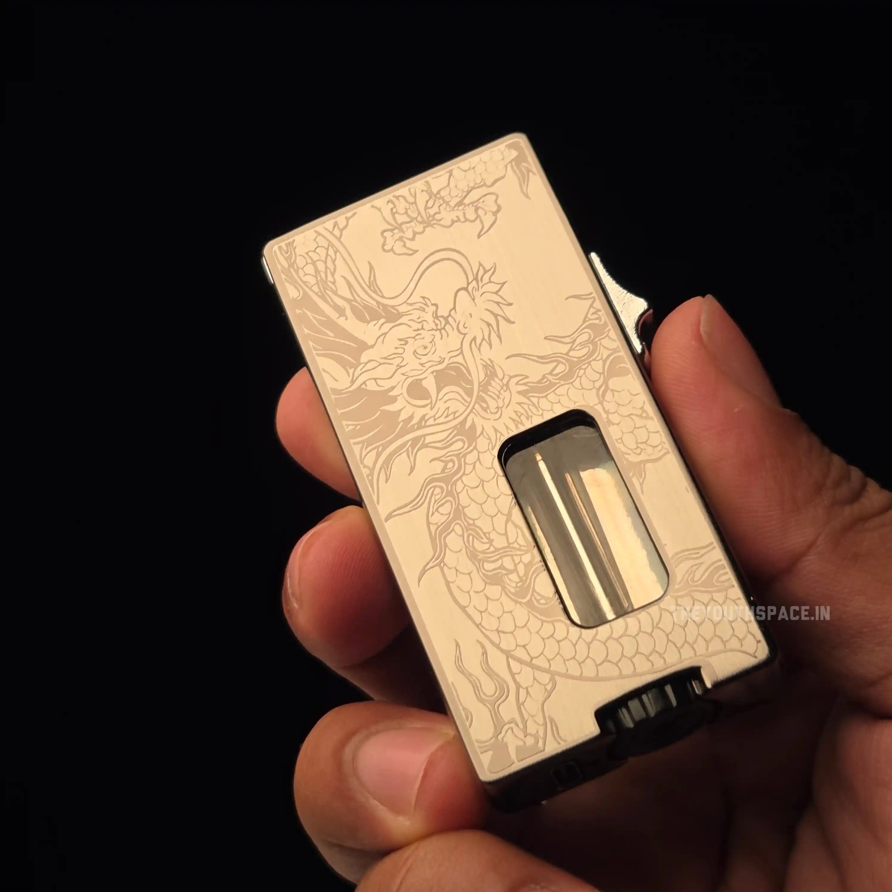 Dragon Ultra Wide Flame Shake-Ignition Lighter
