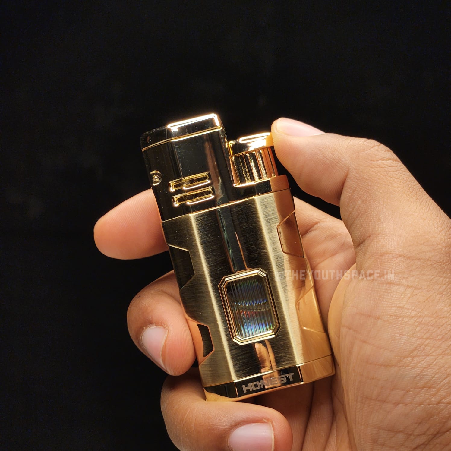Jet Storm Turbo – Triple Flame Lighter (Metallic)