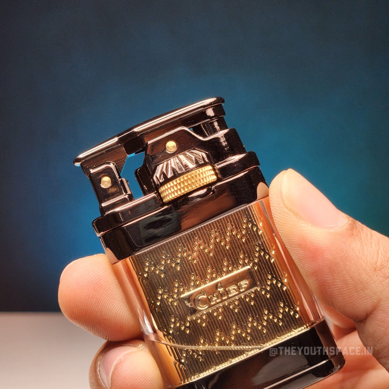 Chief Creative Gear Linkage Transparent Fuel Tank Kerosene Lighter