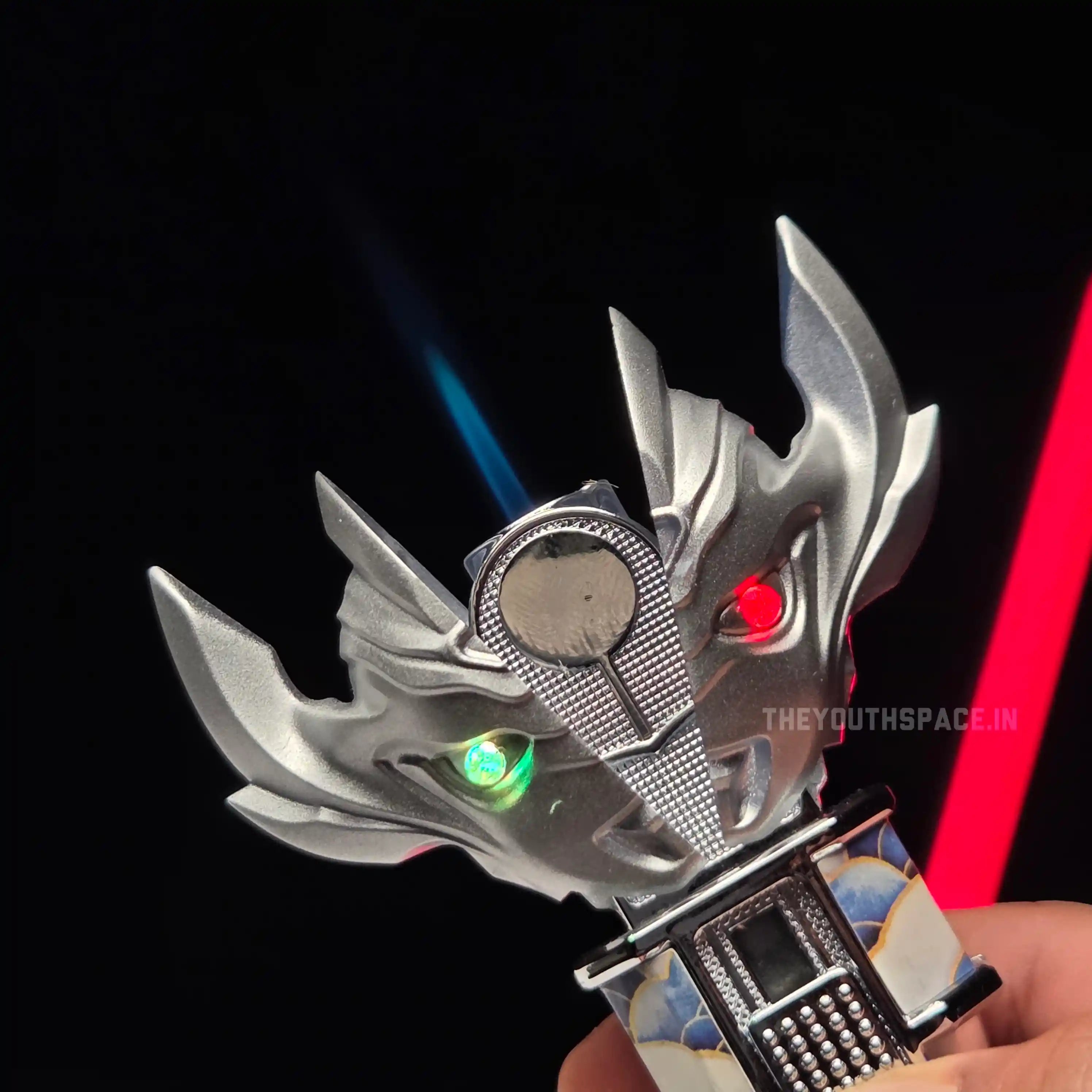 Split-Core Ultraman Tiga Spark Lens Torch Jet Lighter