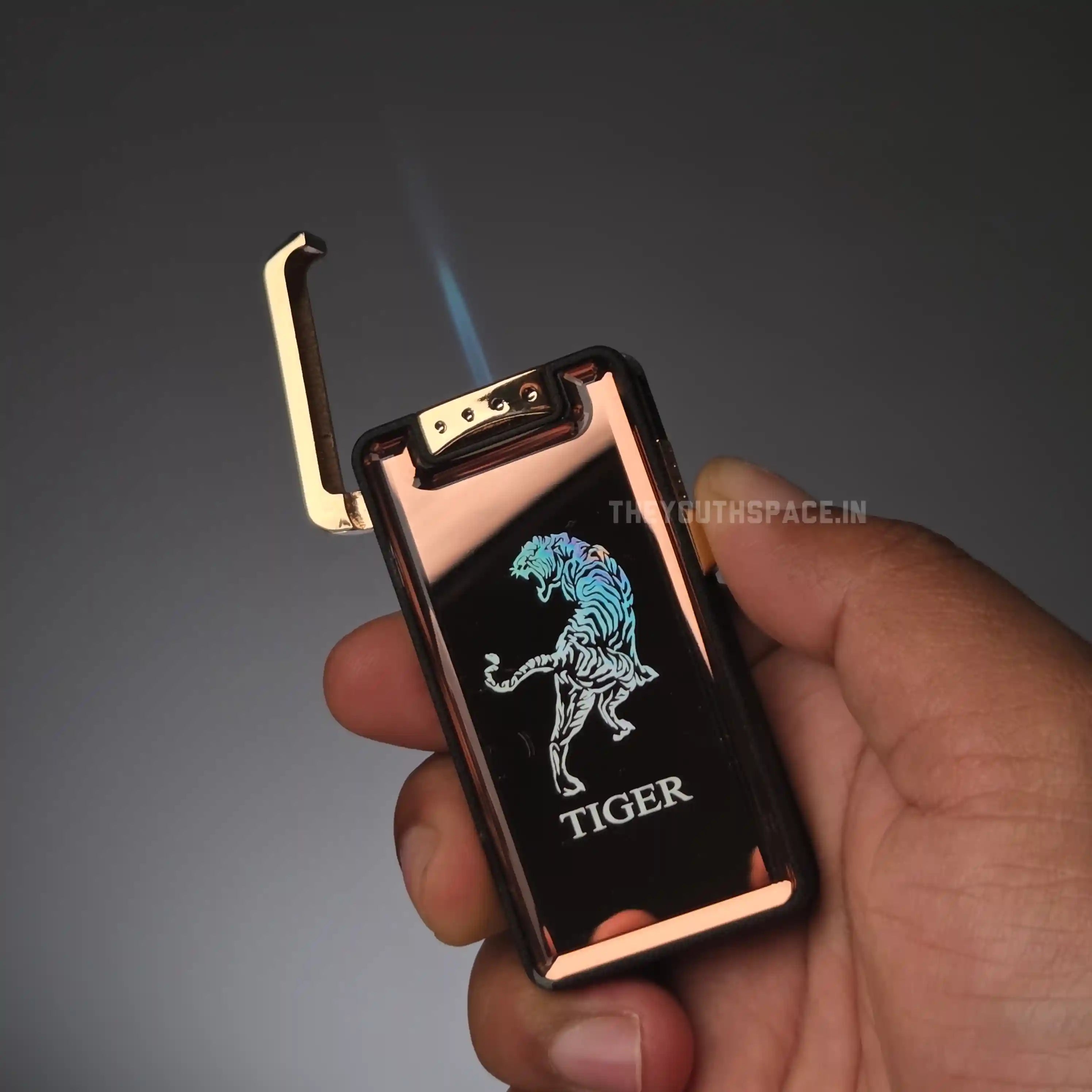 Holographic Prism Beast Jet Lighter