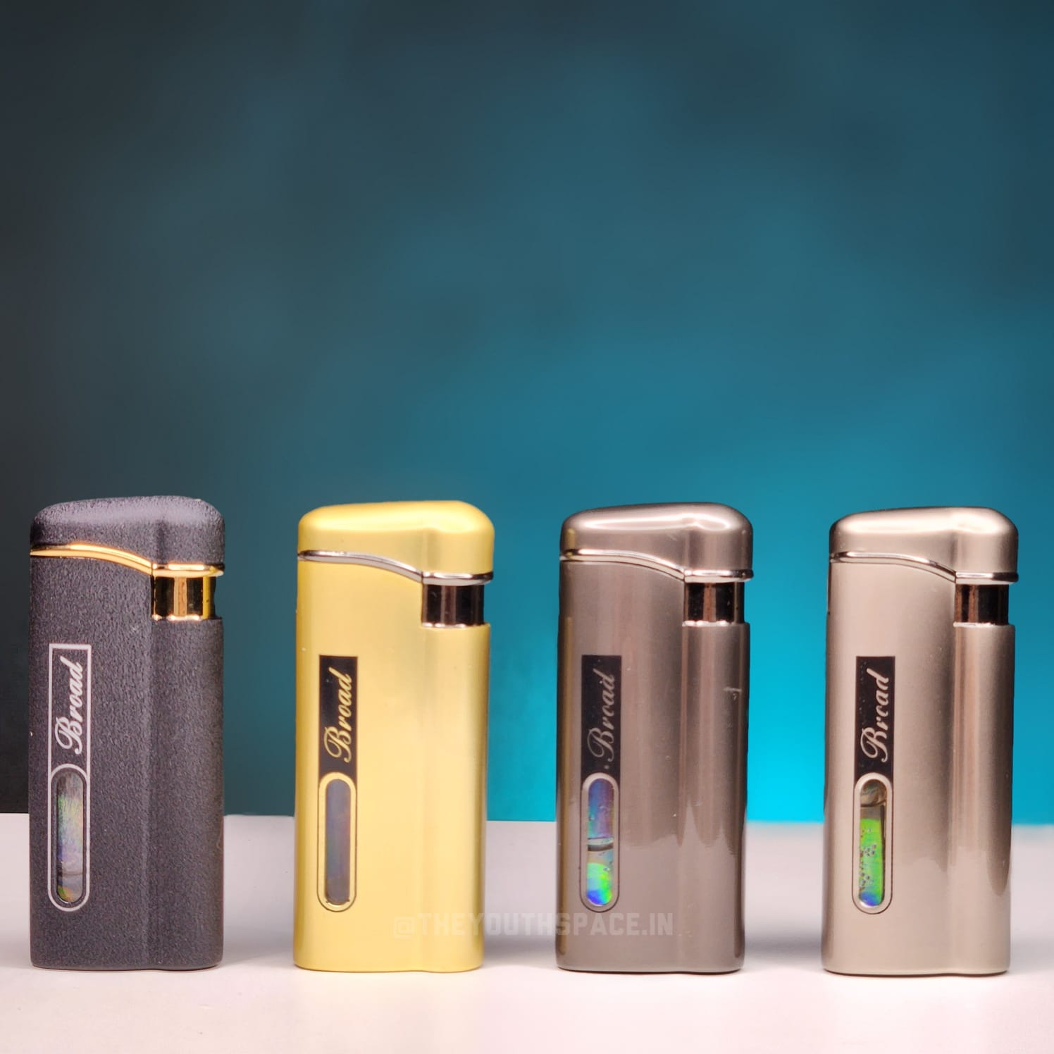 Orbit Red Flame Visible Fuel Tank Lighter