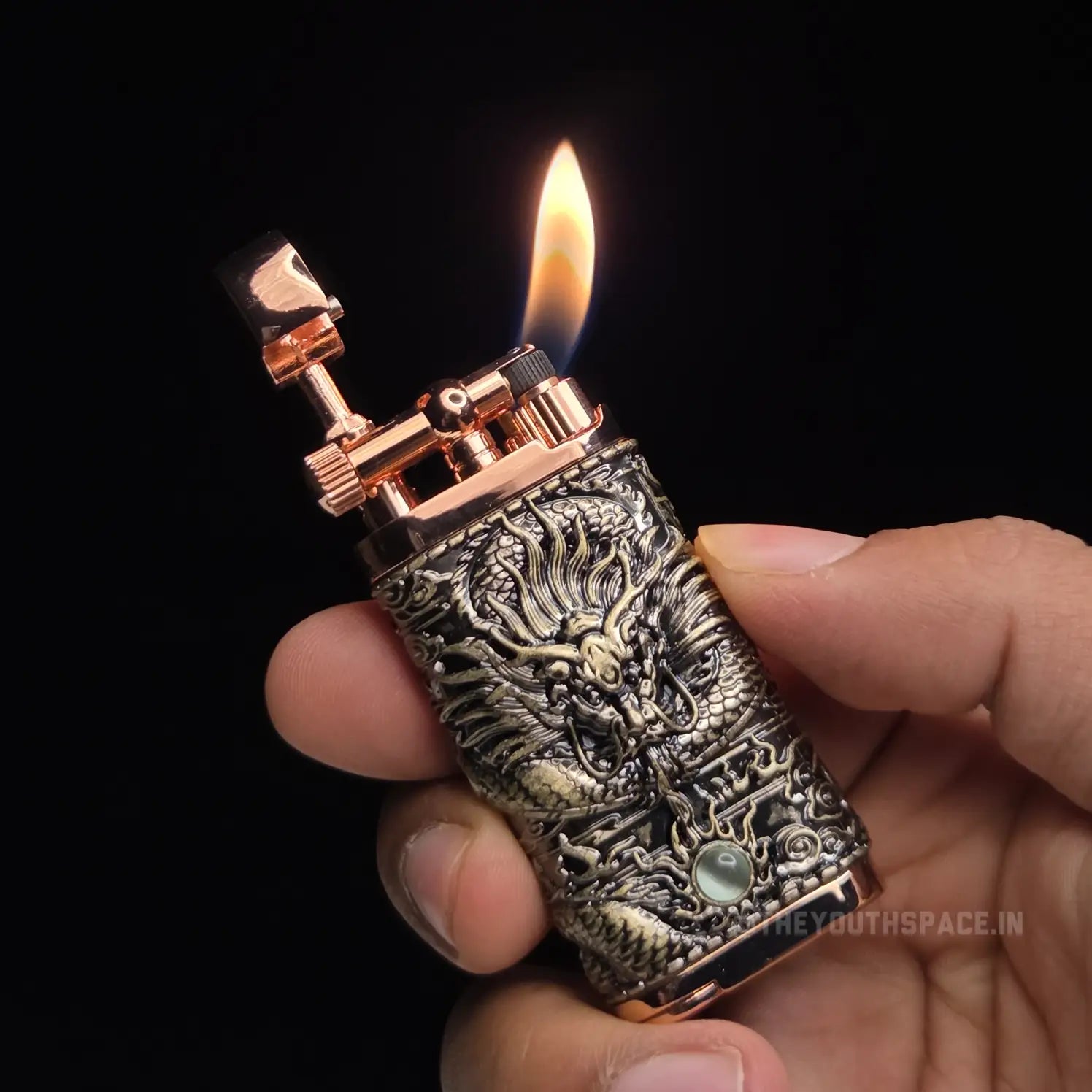 Premium Dragon Vintage lighter