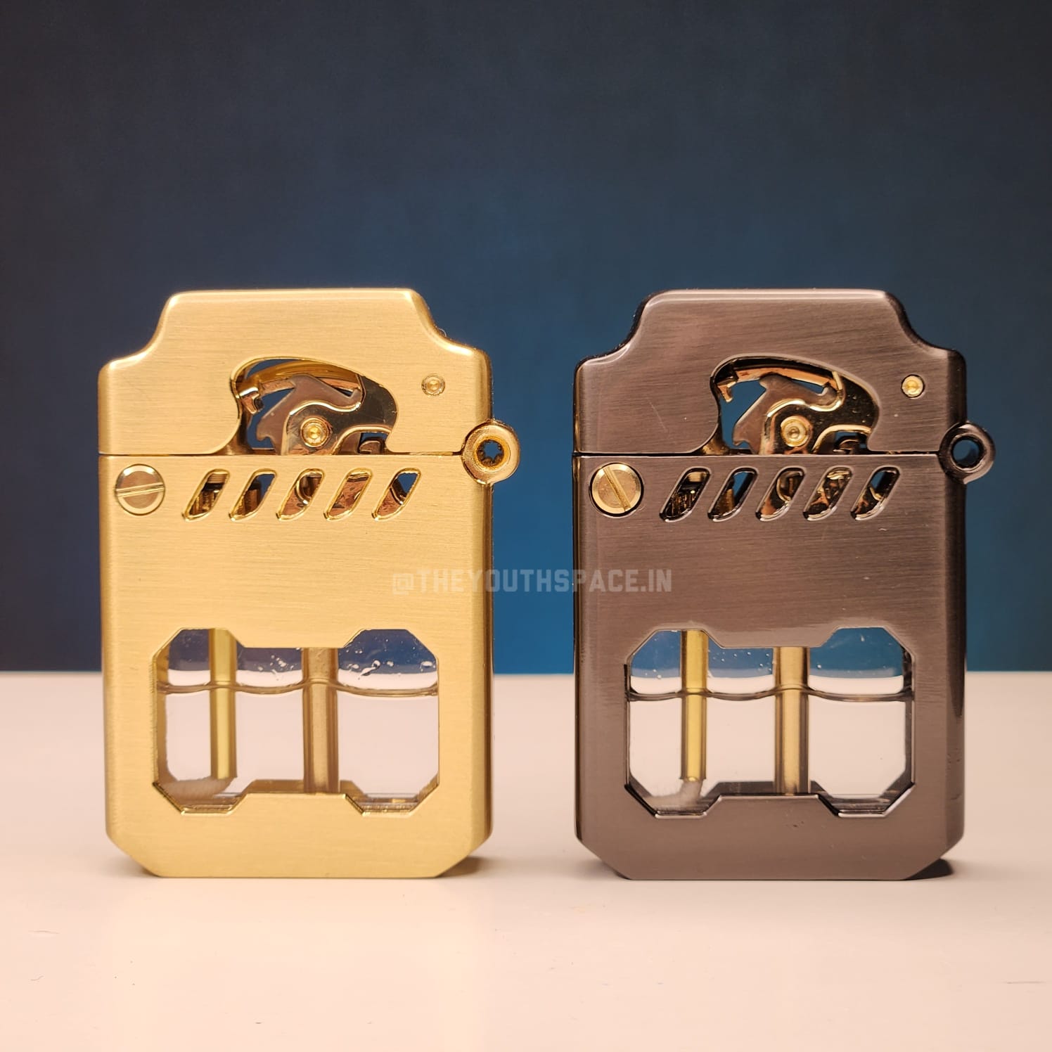 Original Zorro Mecha Transparent Fuel Tank Kerosene Lighter