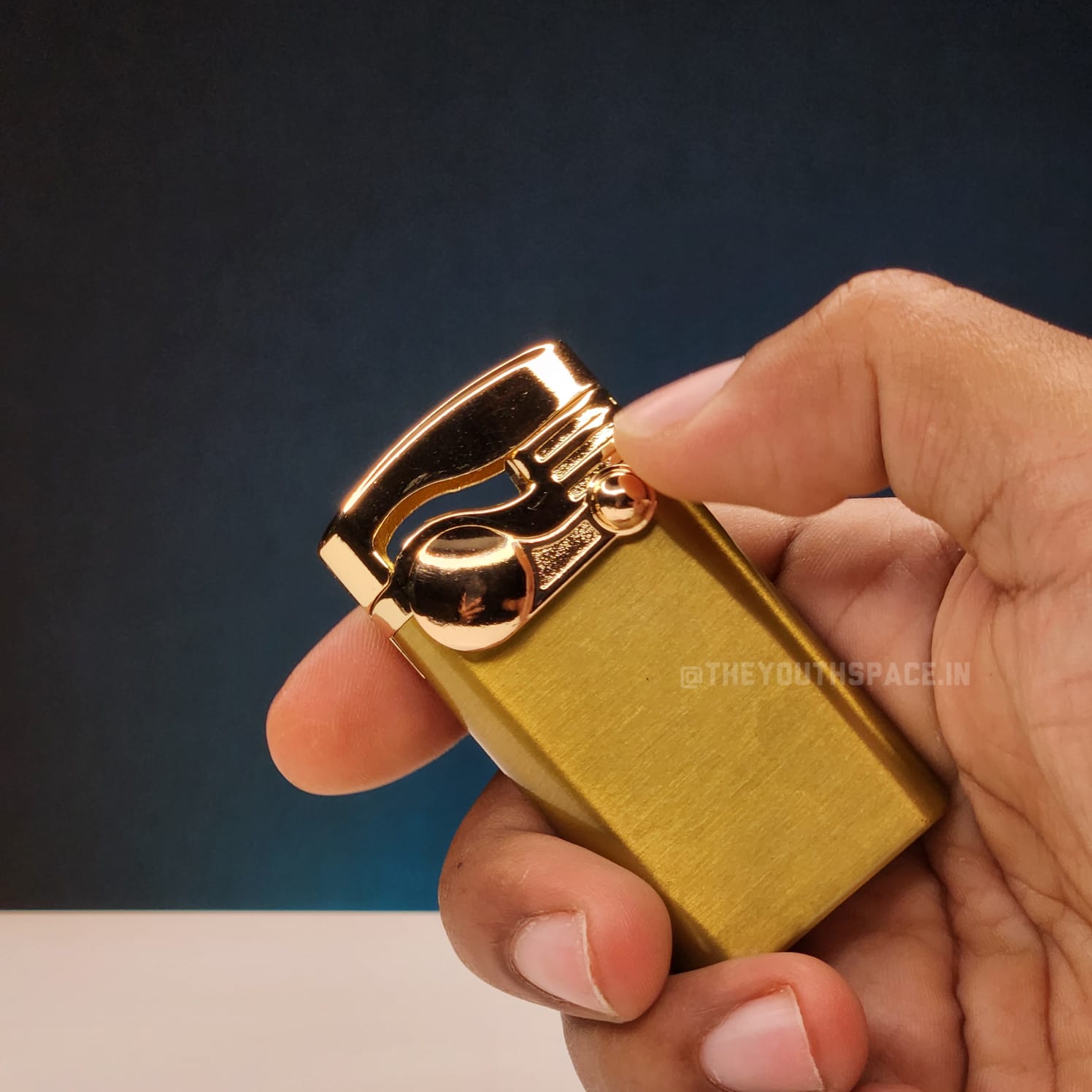 Rocker Arm Jet Flame Lighter (Metallic) Code 2