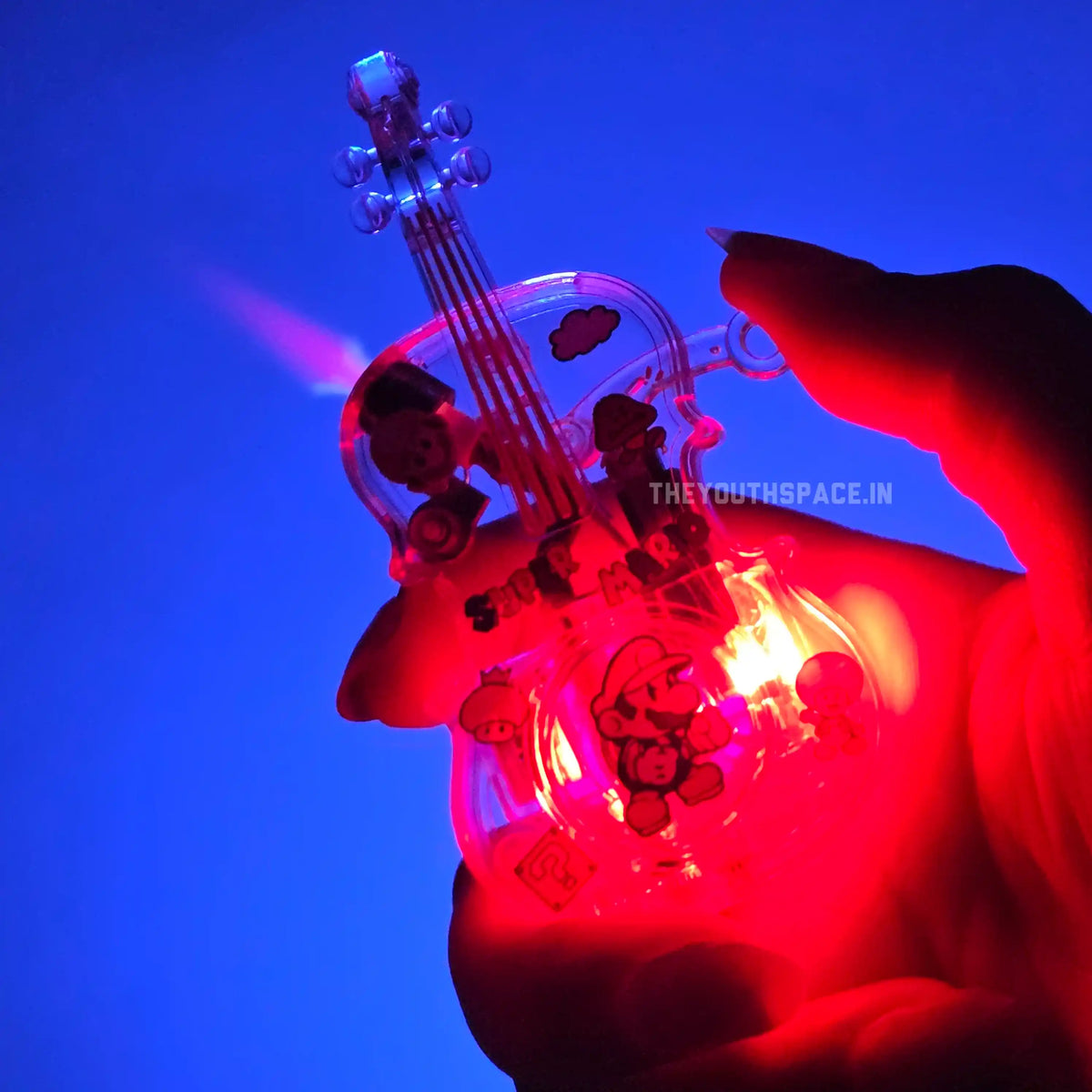 Sparkle Guitar Spinner Jet Lighter