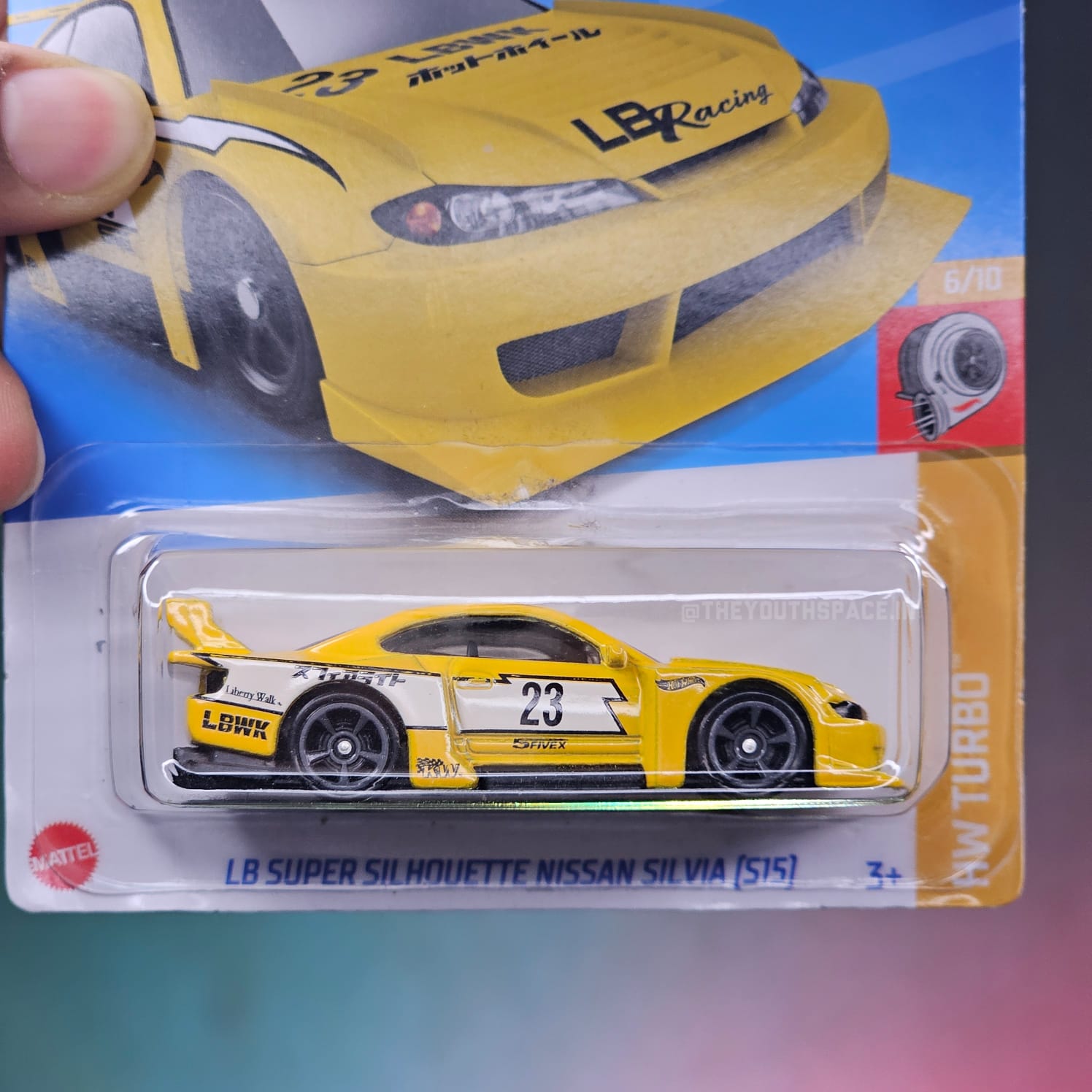 Hot Wheels LB Super Silhouette Nissan Silvia (S15) Yellow (Imported)