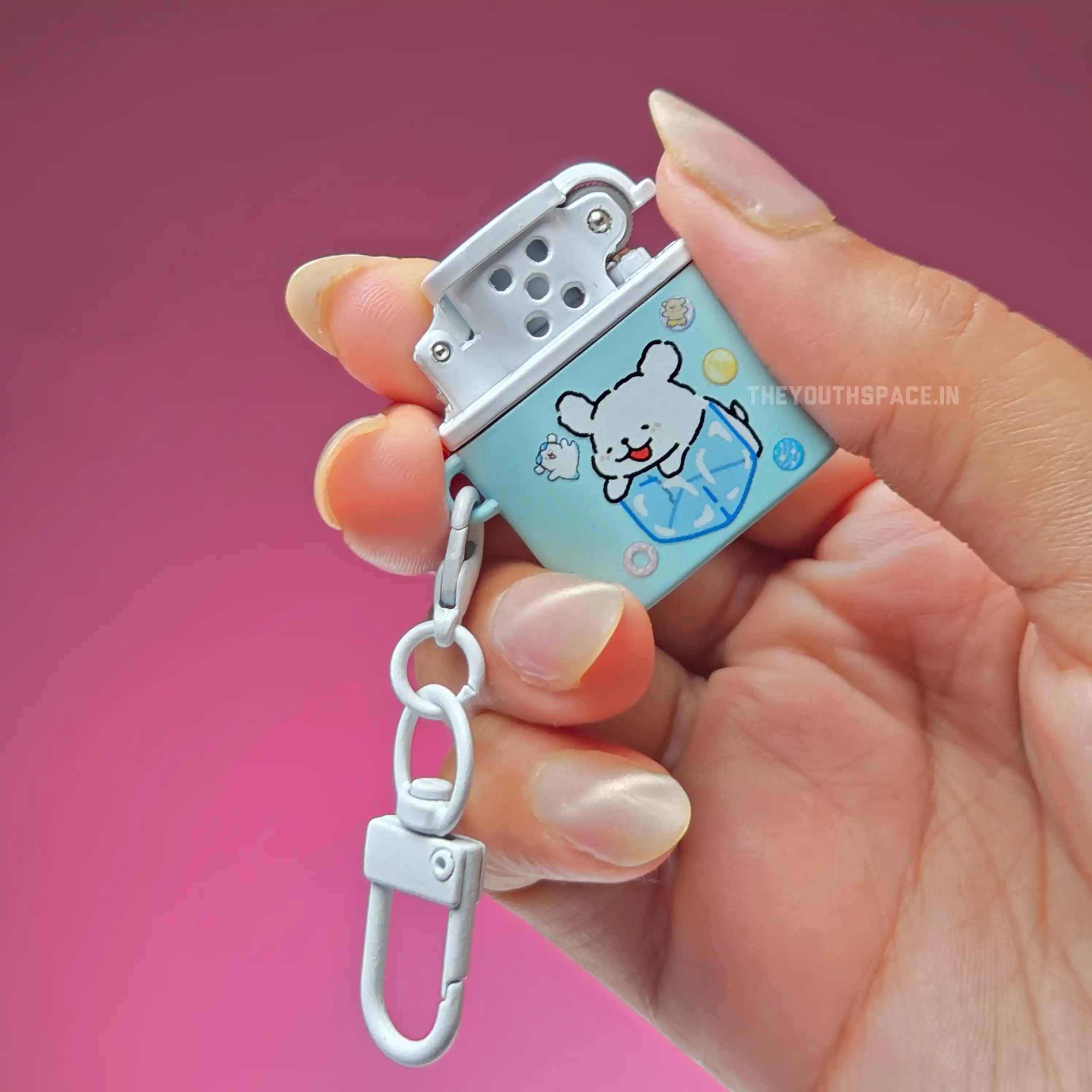 Cute Kitty Mini Keychain Lighter