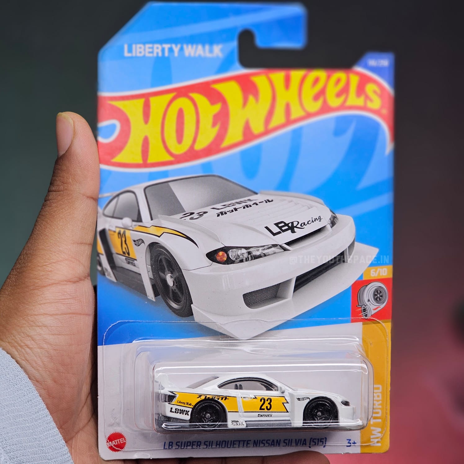 Hot Wheels LB Super Silhouette Nissan Silvia (S15) White (Imported)