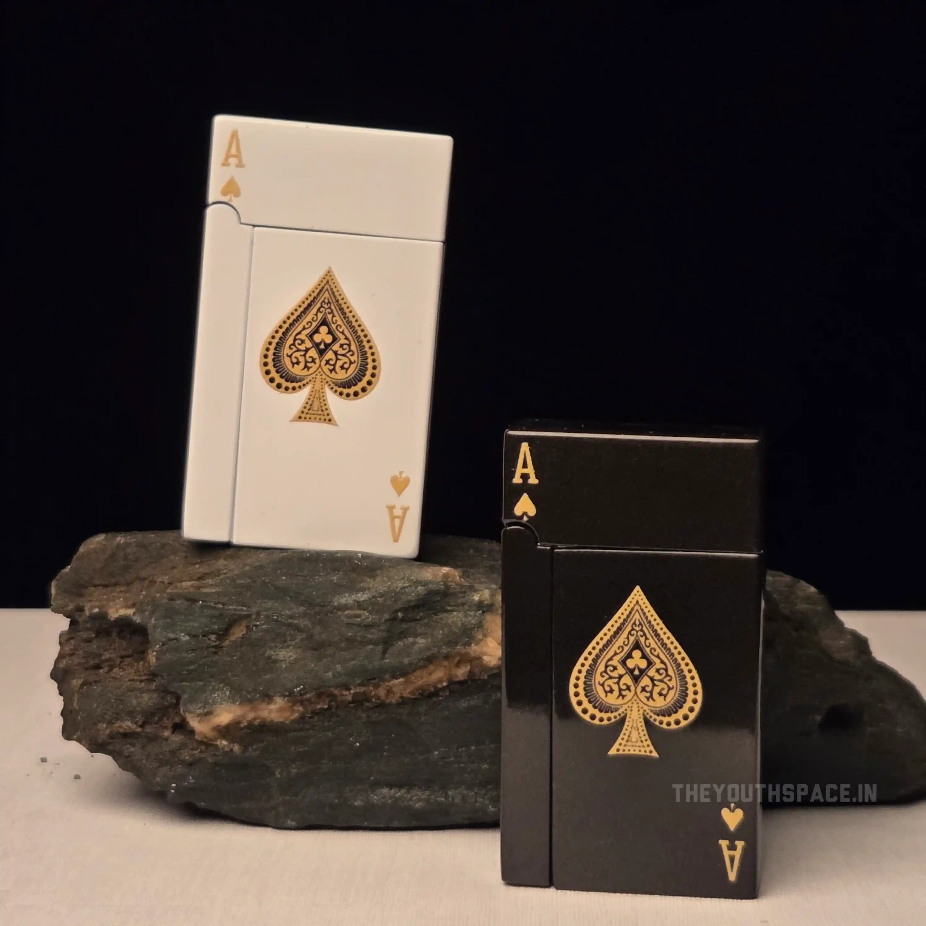 Ace of Spades Dual Flame lighter
