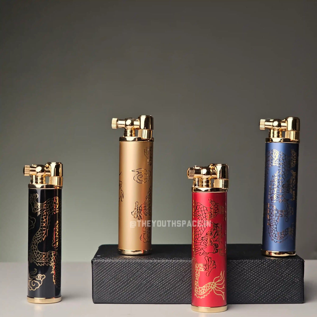 Premium stylish dragon metal lighter