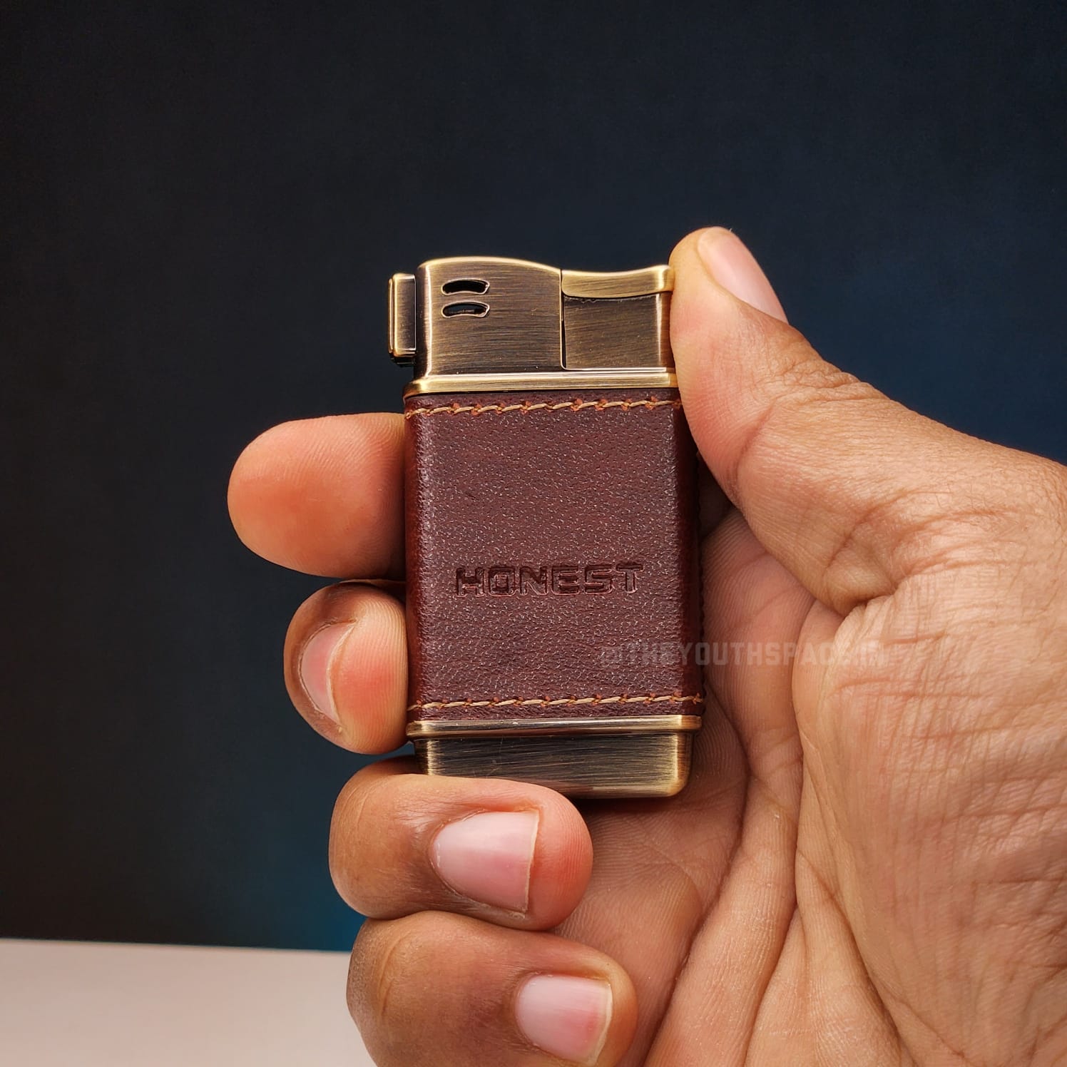 Leather Finished Lighter