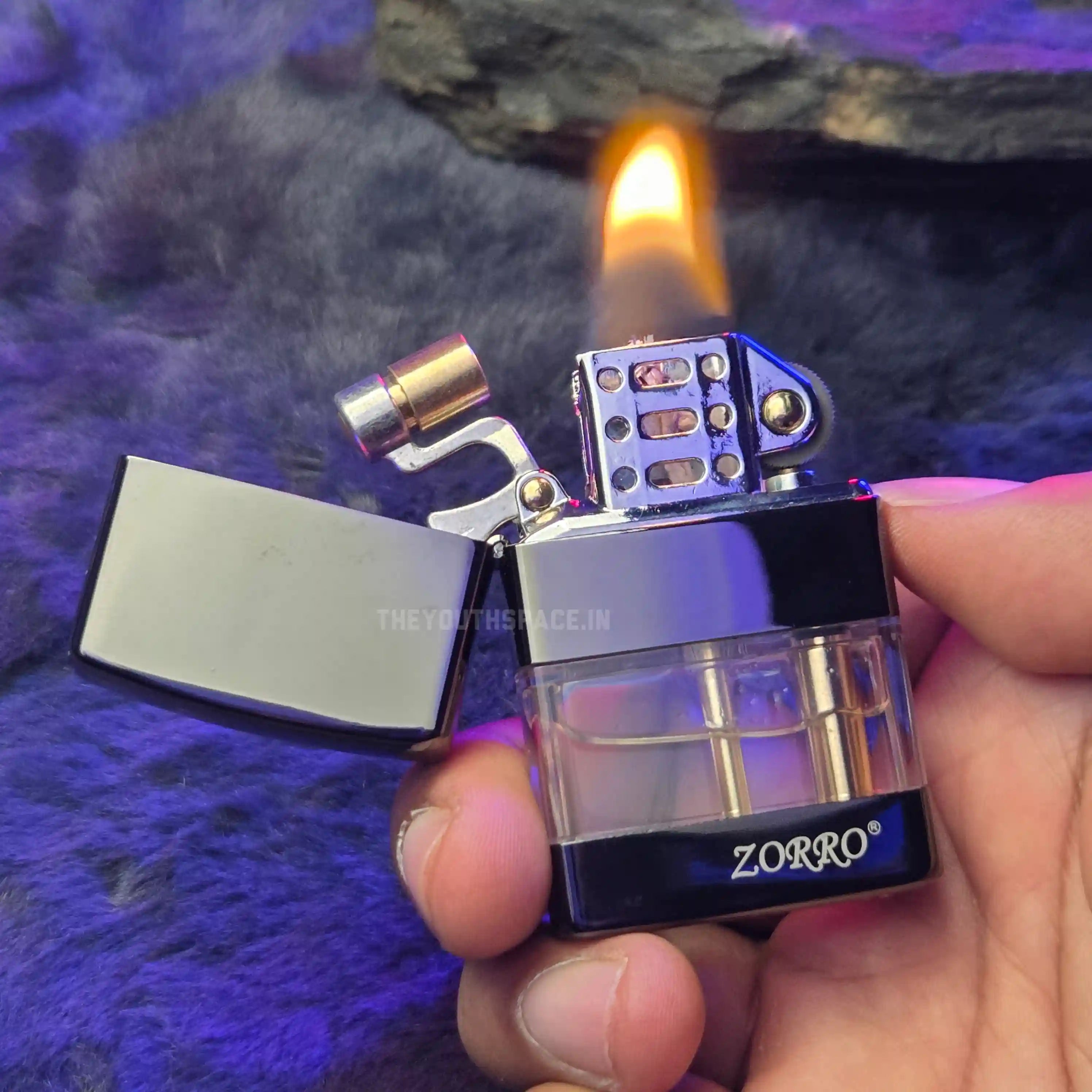 Zorro Transparent Fuel Chamber Kersone Lighter