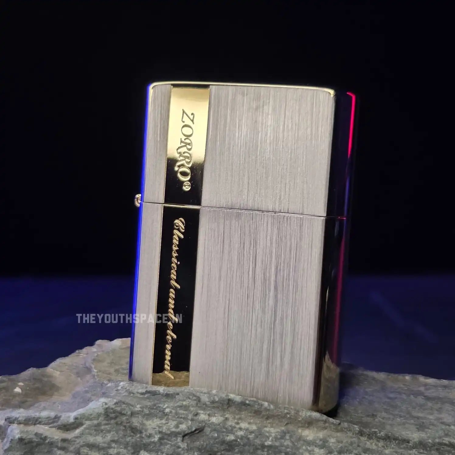 ZORRO ULTIMATE JUSTICE BRASS CLASSIC AND ETARNAL LIGHTER 23HK