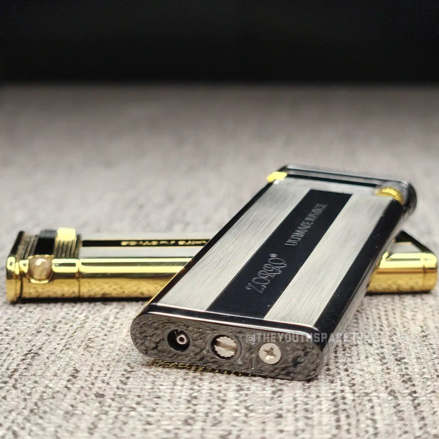 Zorro Ultimate Justice Ultra Slim Brass Lighter