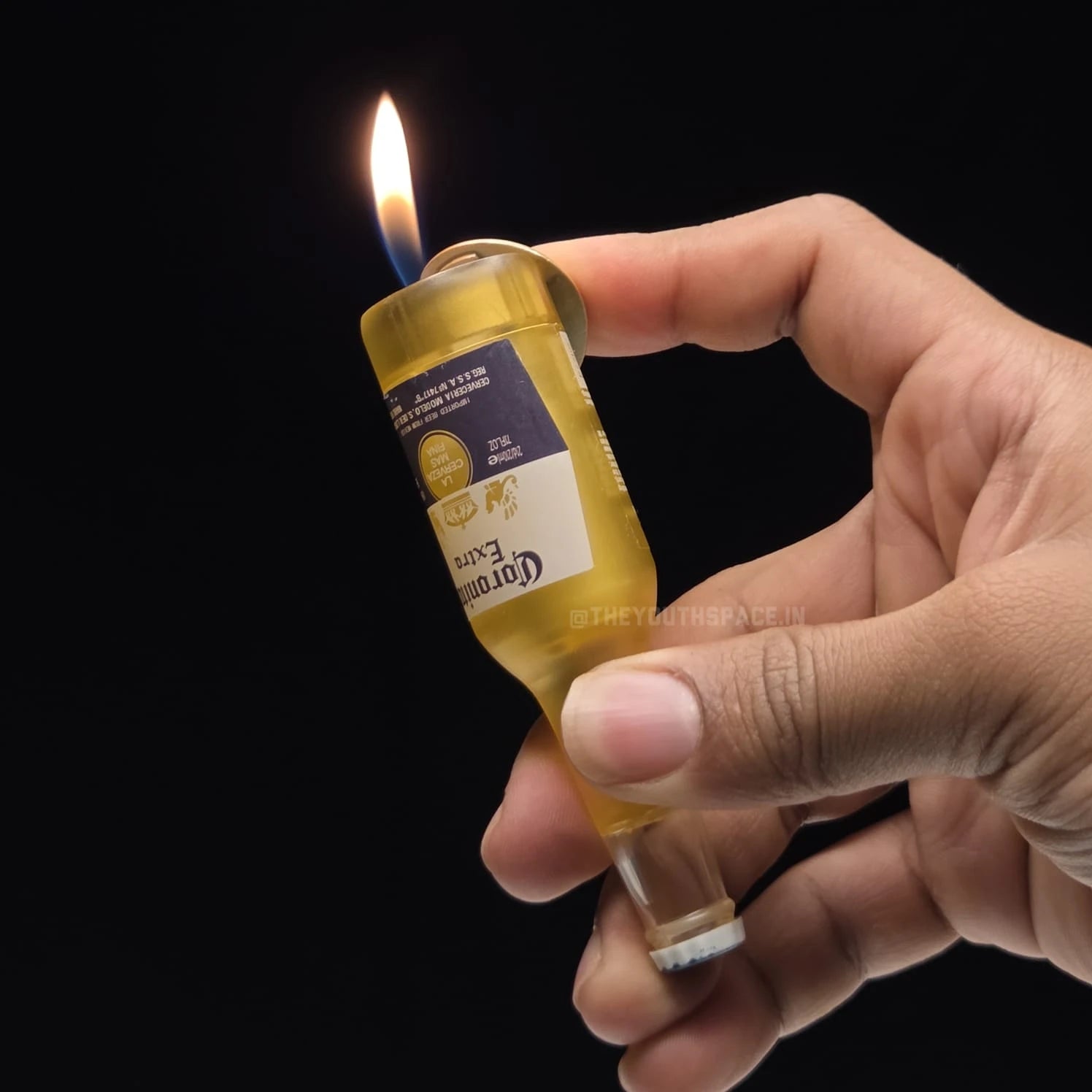 Golden Brew Flame Butane Gas Lighter
