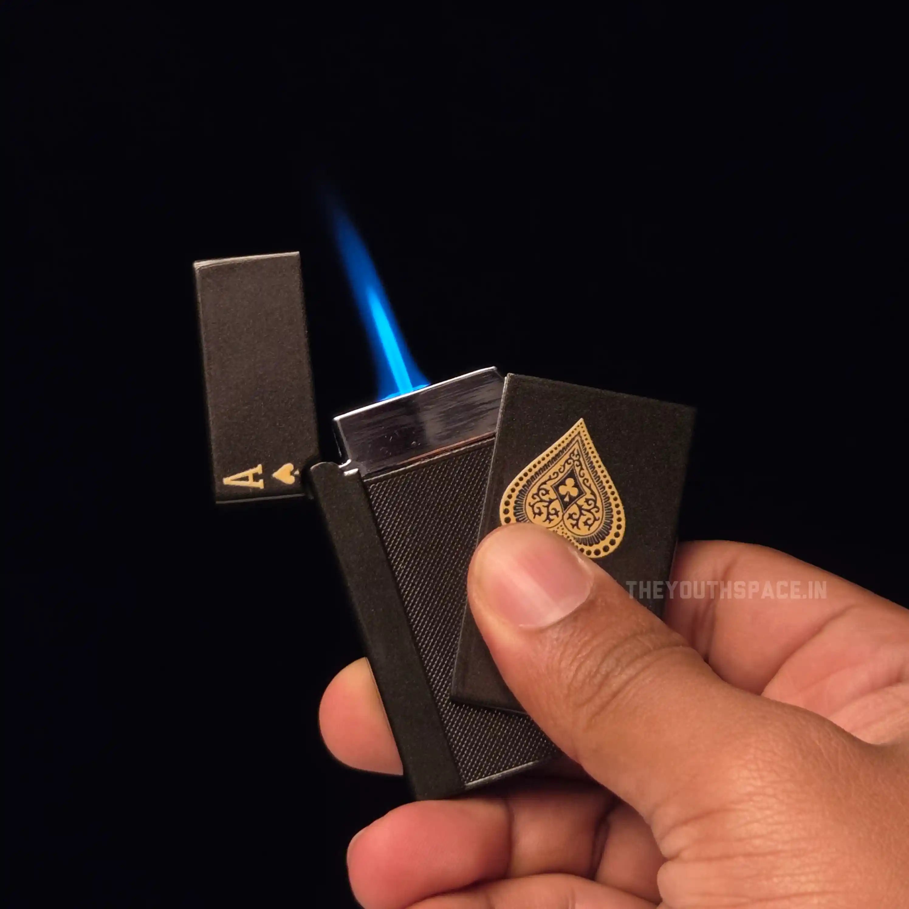 Ace of Spades Dual Flame lighter