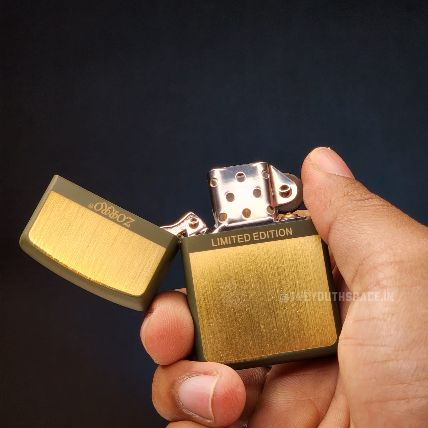 ZORRO ULTIMATE JUSTICE LIMITED EDITION BRASS DRAGON LIGHTER 22HK