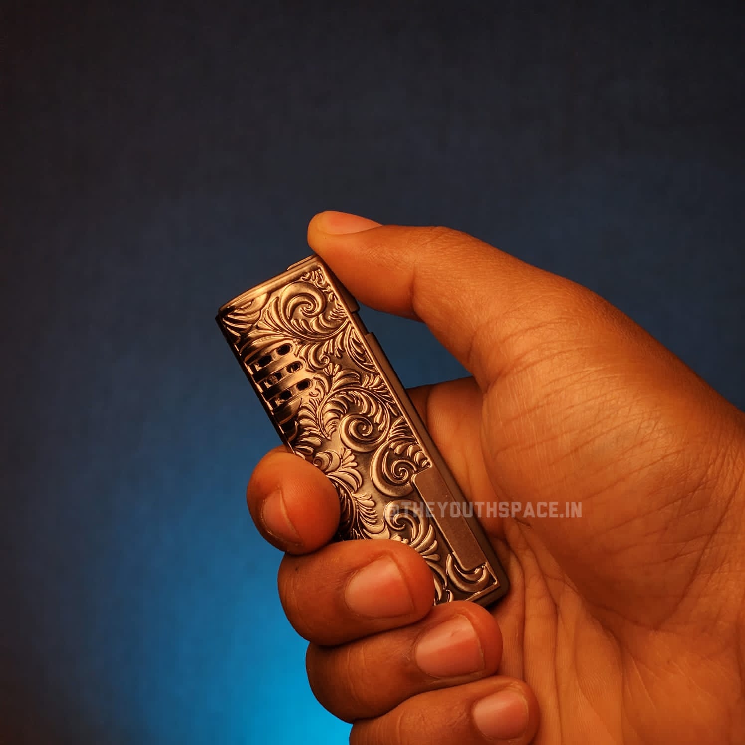 Carvaan Flame Jet Lighter(Metallic)