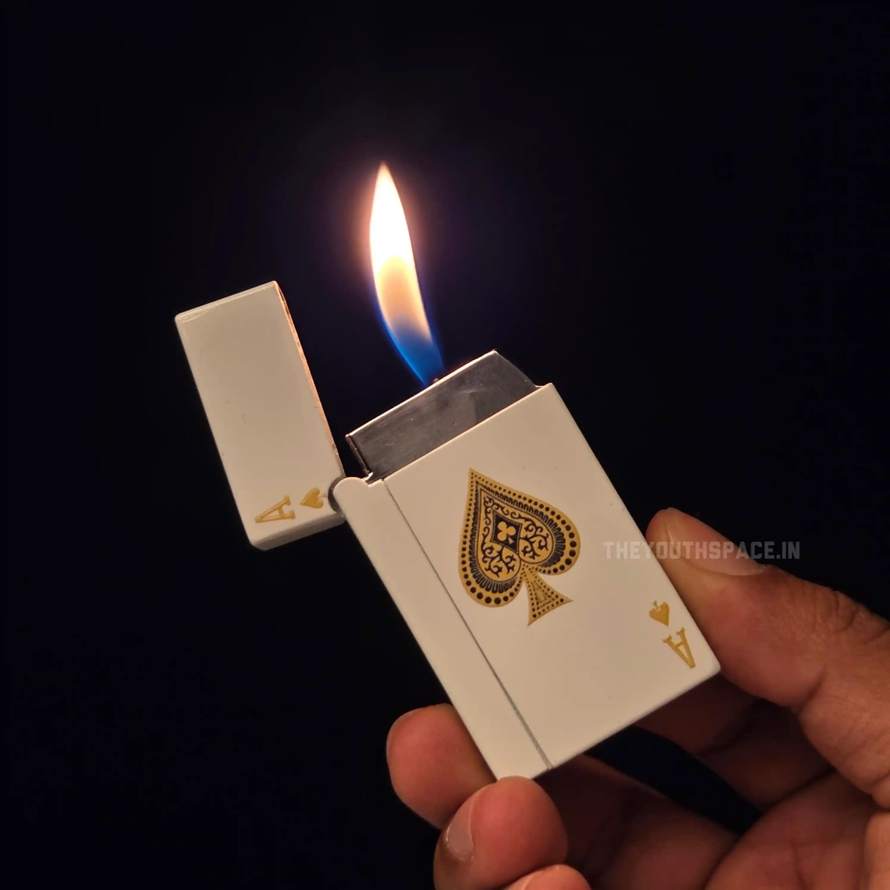 Ace of Spades Dual Flame lighter