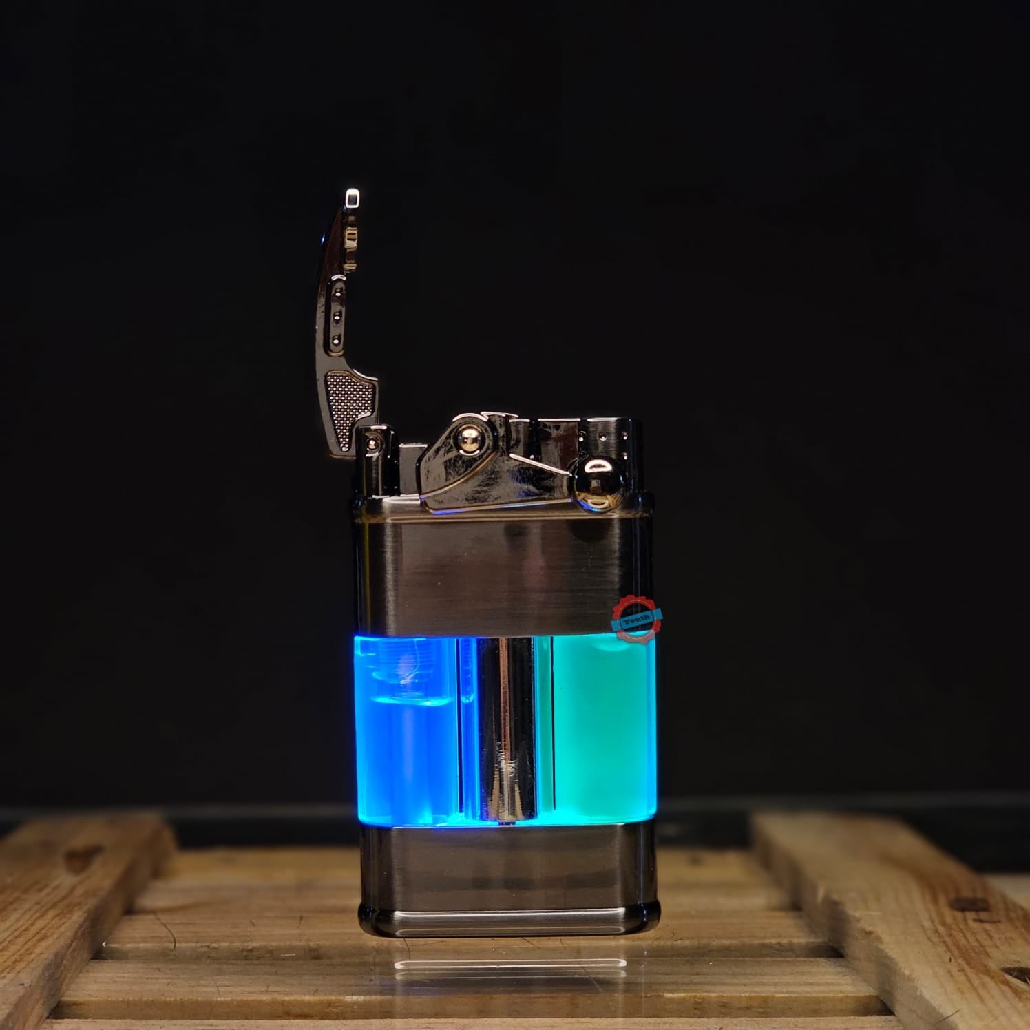 Green Flame Jet Ignition Lighter (Metallic)