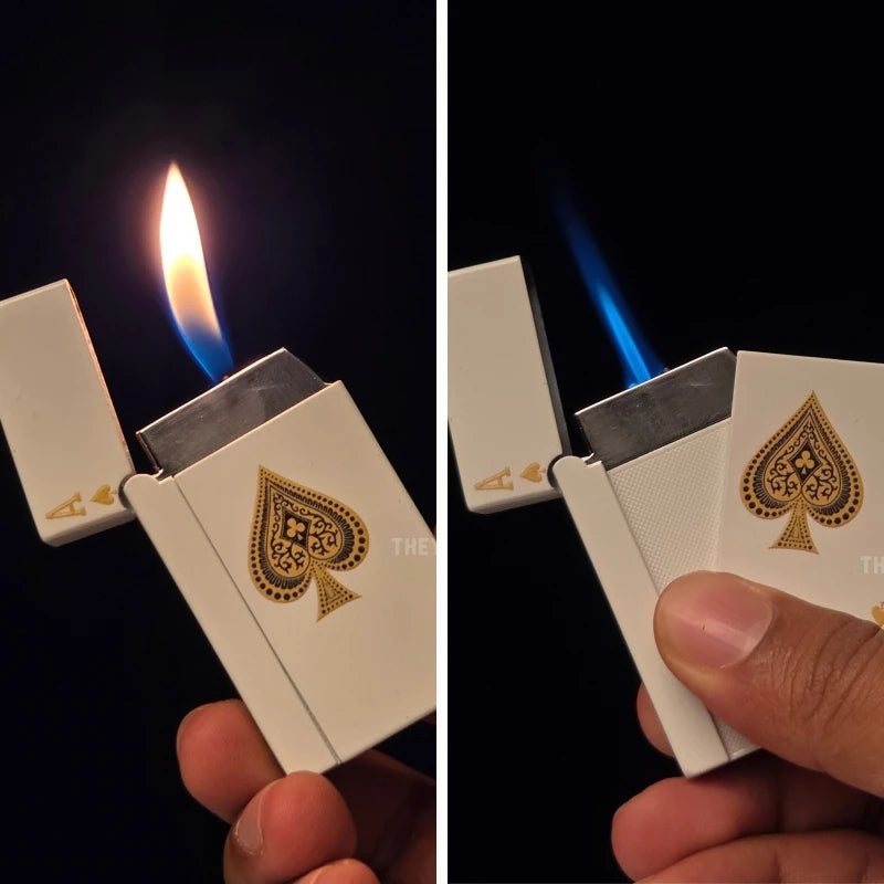 Ace of Spades Dual Flame lighter