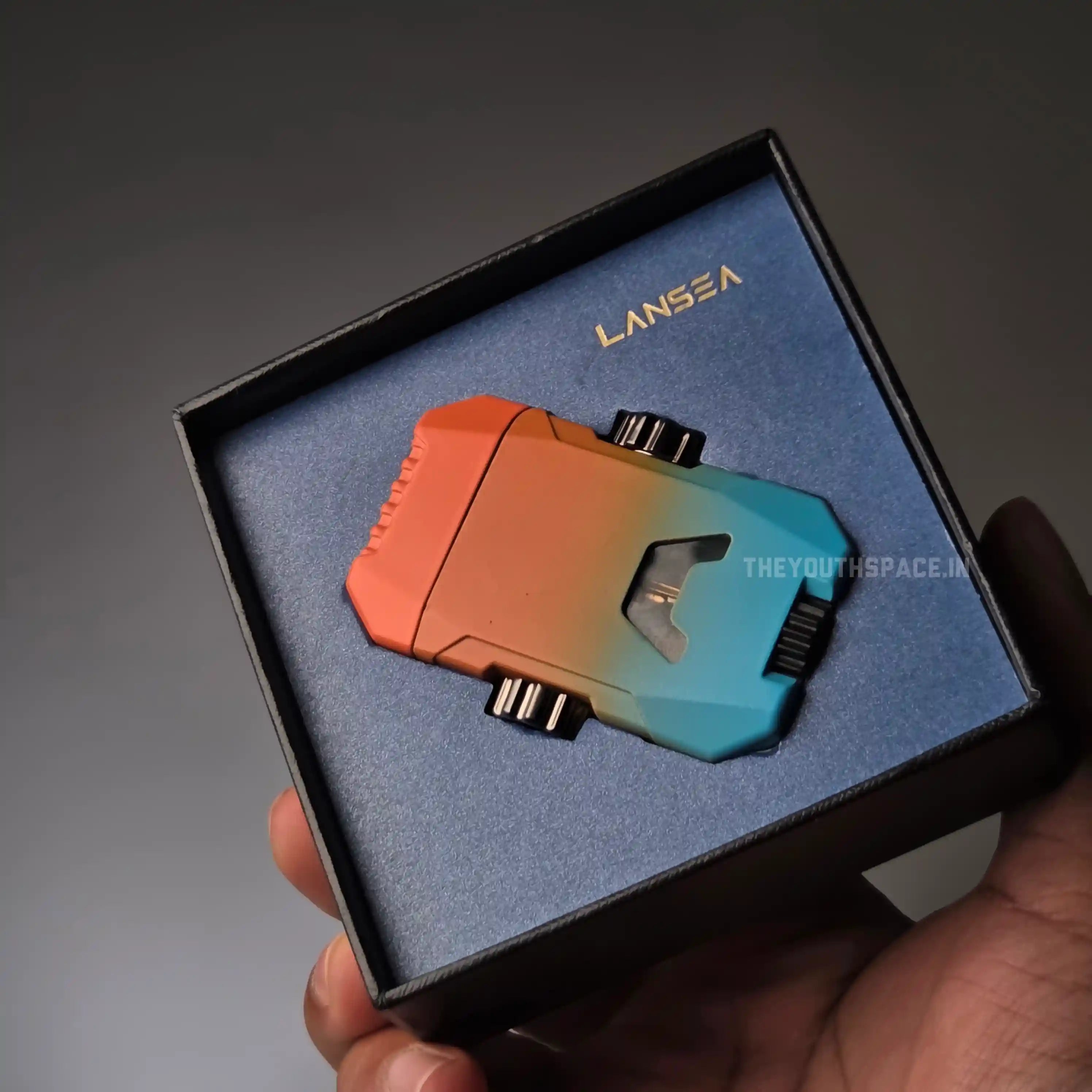 Lancia Dual Jet Gyro Spinner Lighter