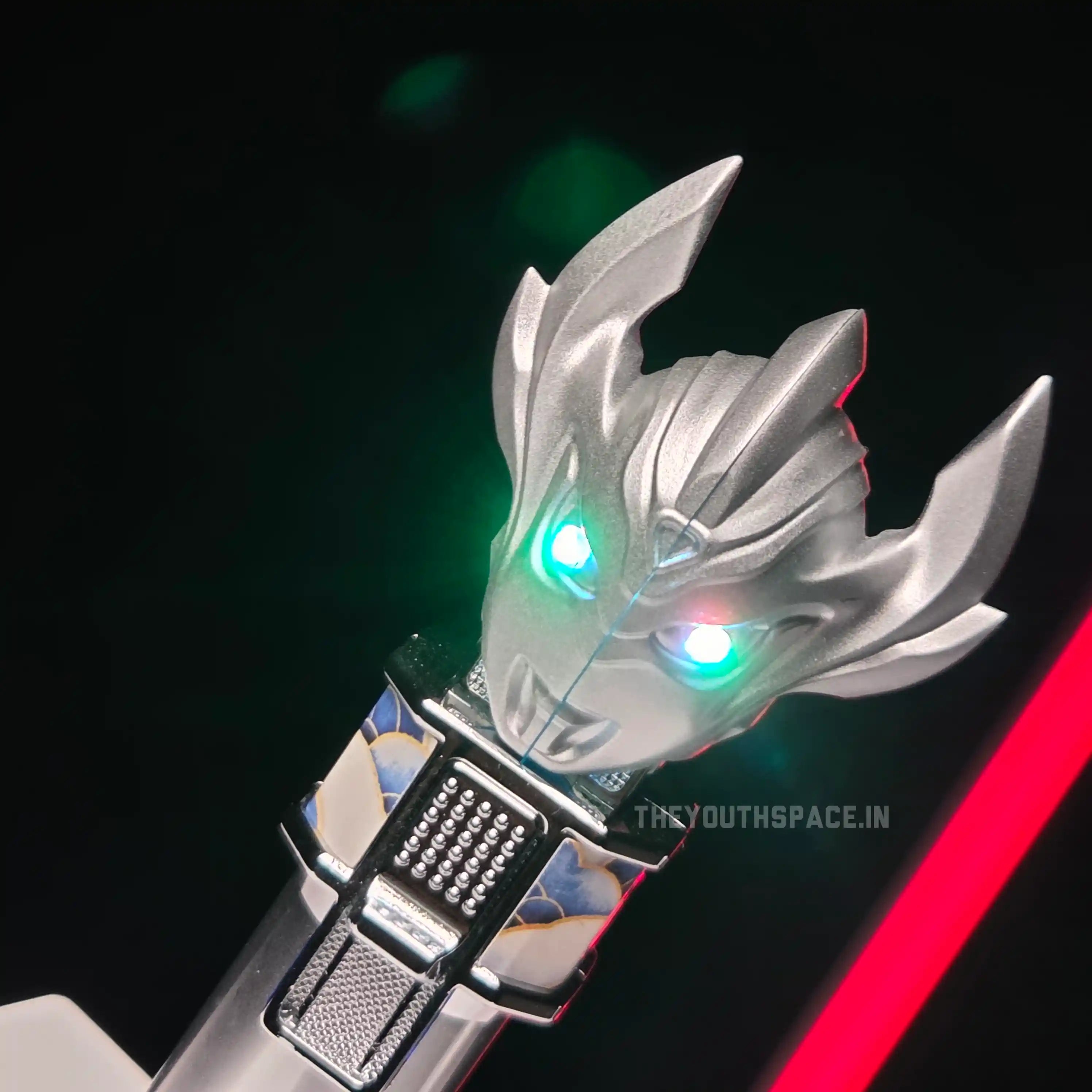Split-Core Ultraman Tiga Spark Lens Torch Jet Lighter