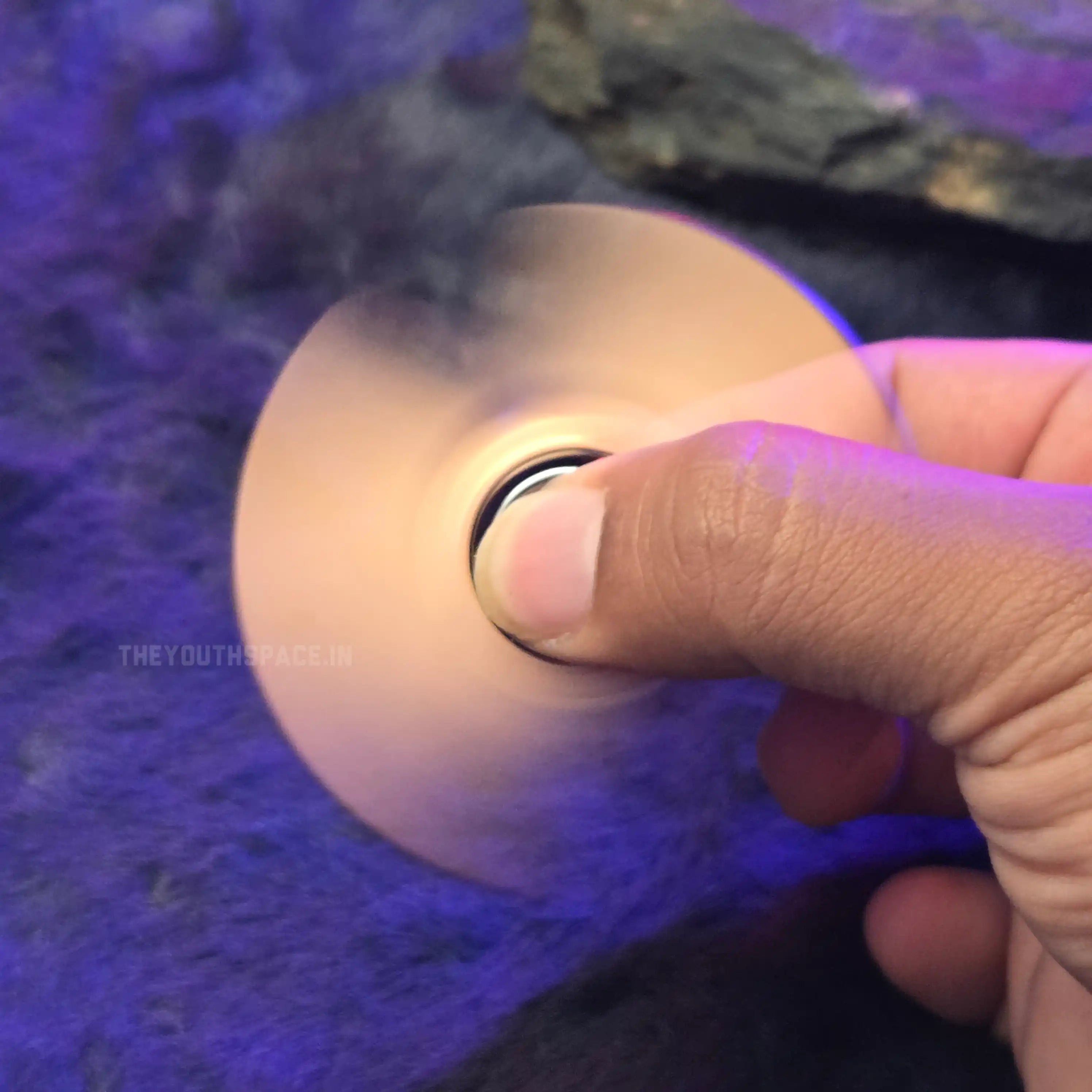 Fidget Spinner Jet Lighter (Metallic)
