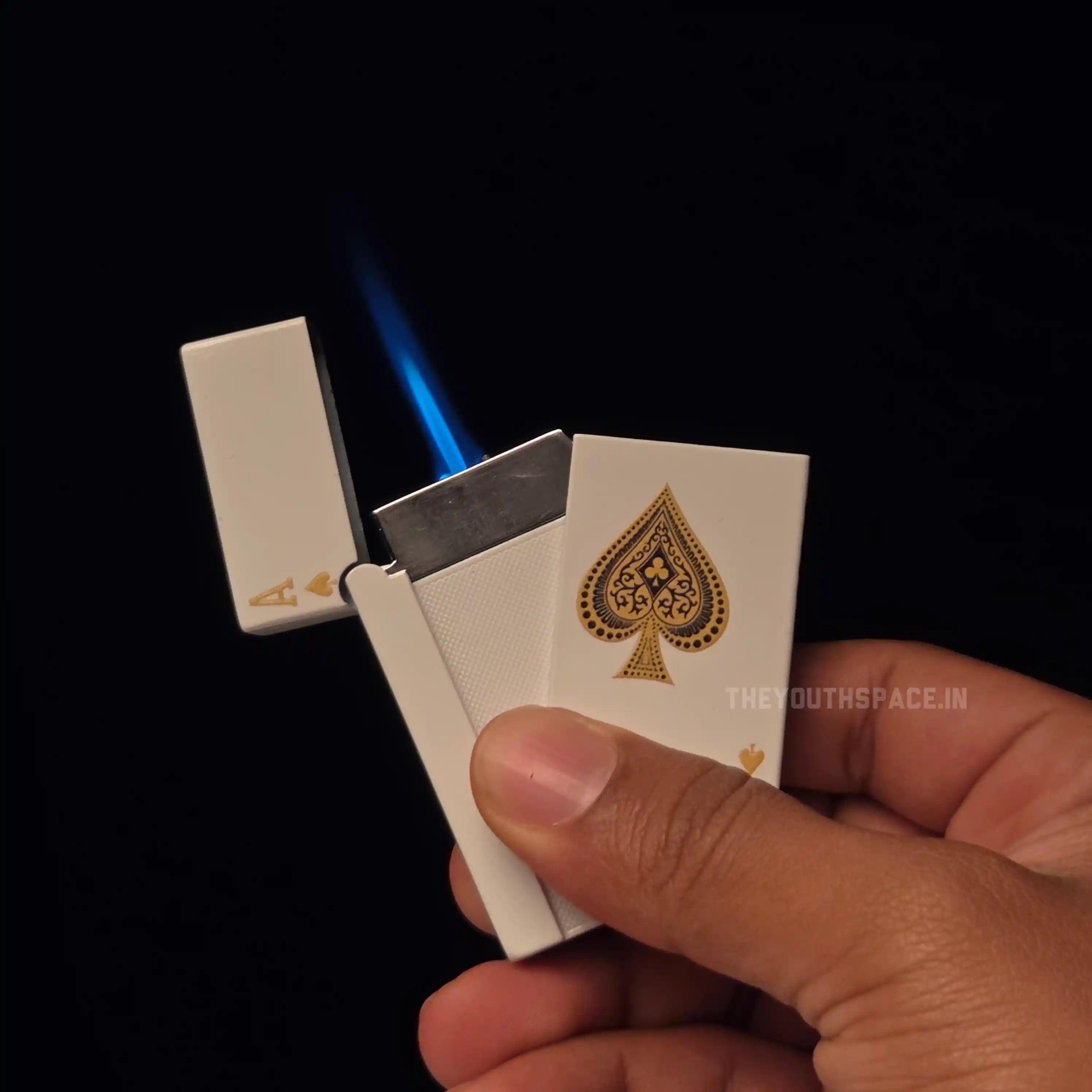 Ace of Spades Dual Flame lighter