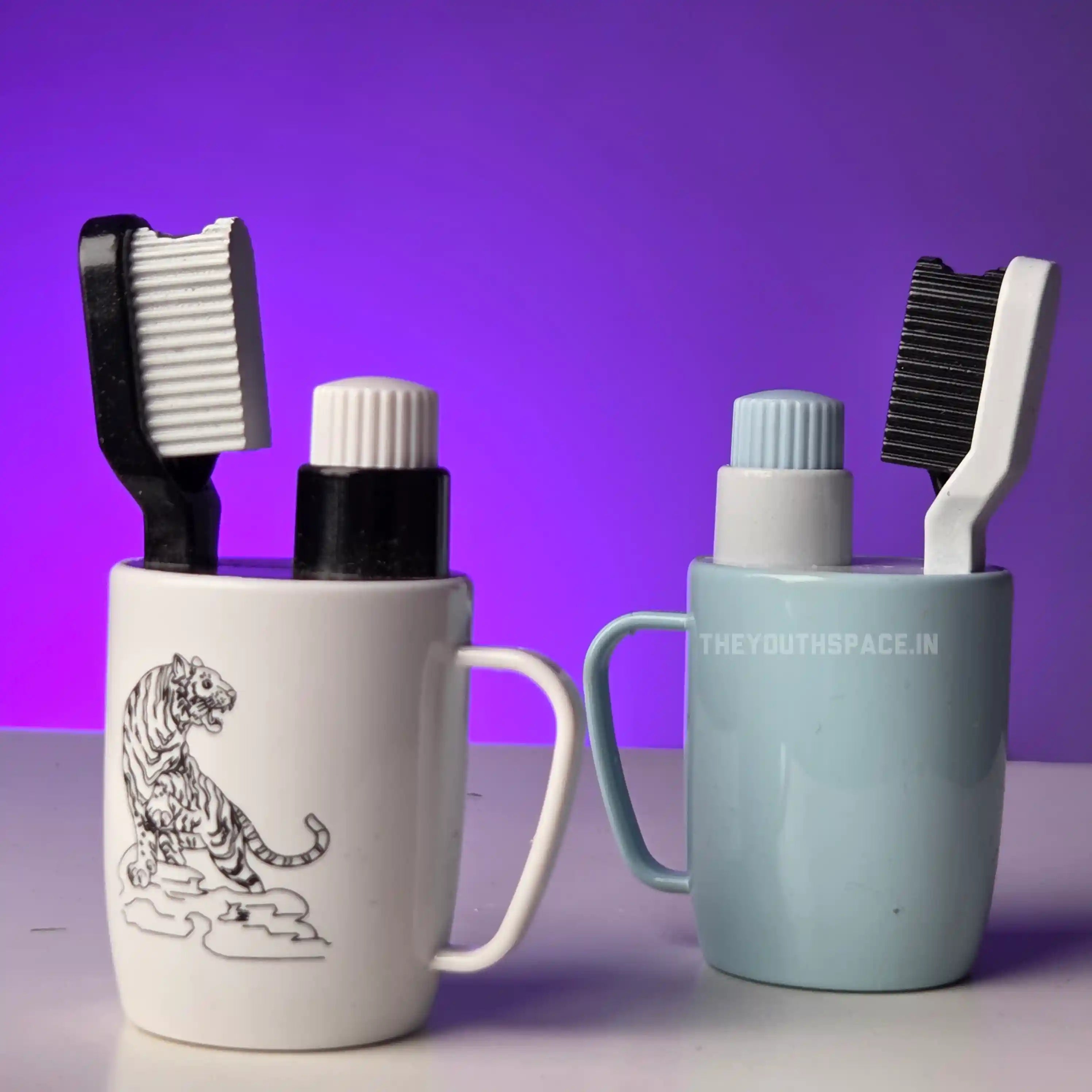 Tooth Brush Holder Fancy Jet Lighter