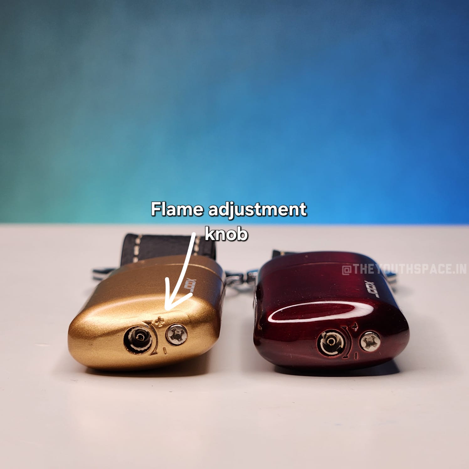 Hidden Keychain Flint Lighter