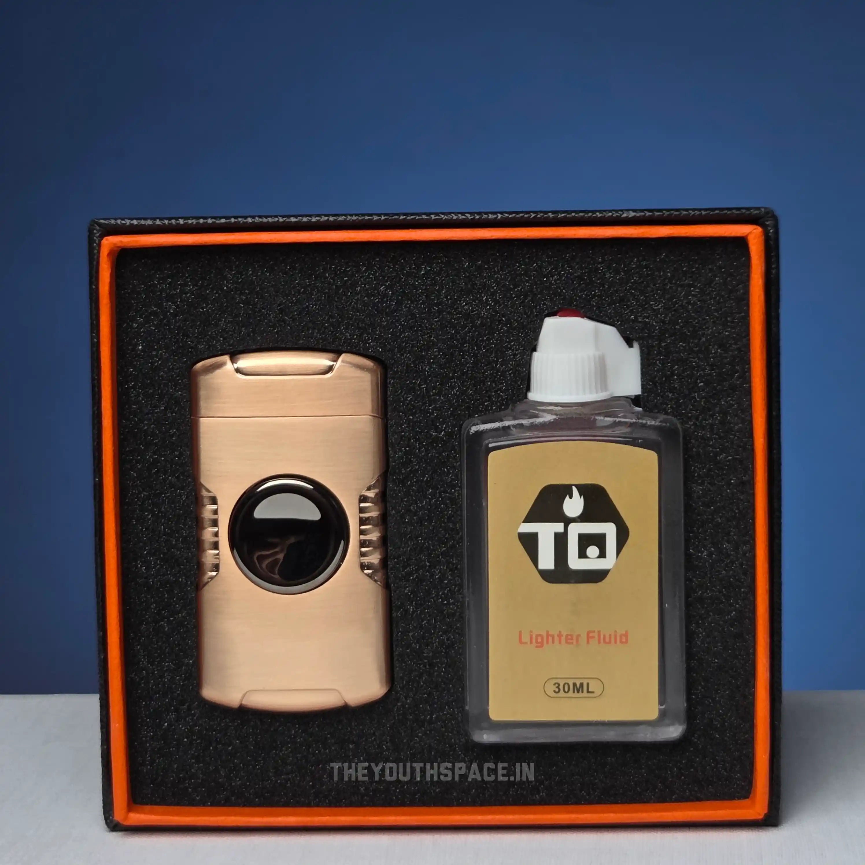 Mini Fidget Spinner Fluid Lighter