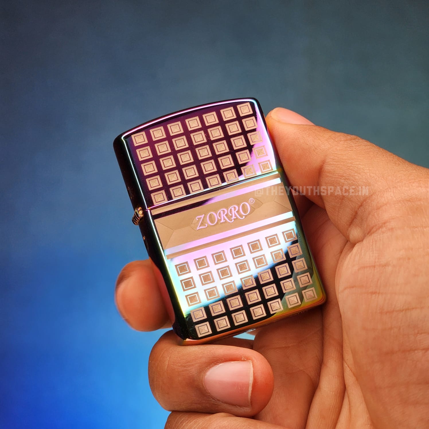 ZORRO ULTIMATE JUSTICE BRASS MULTI-COLOR LIGHTER 22HK