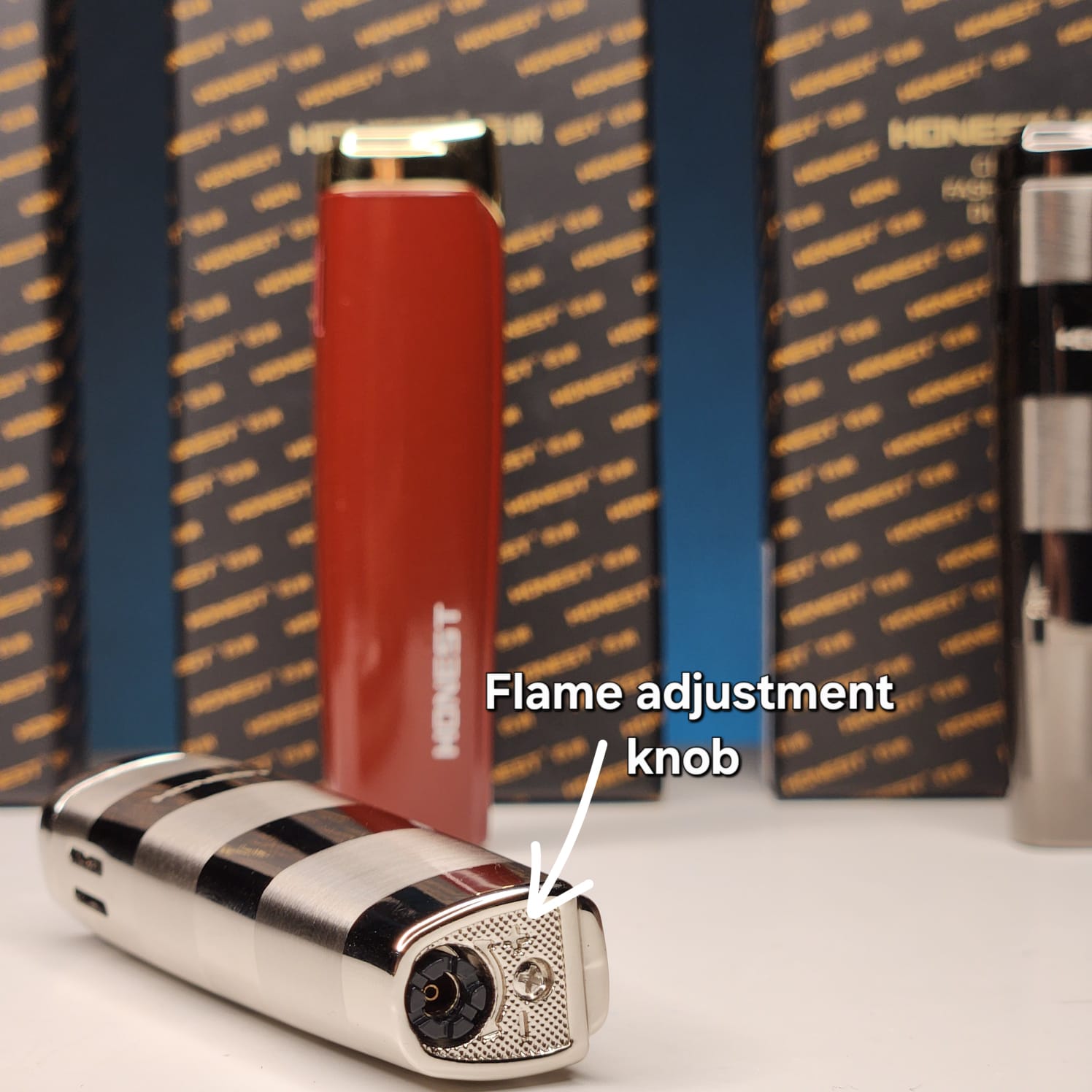Honest Jetlite metallic Lighter