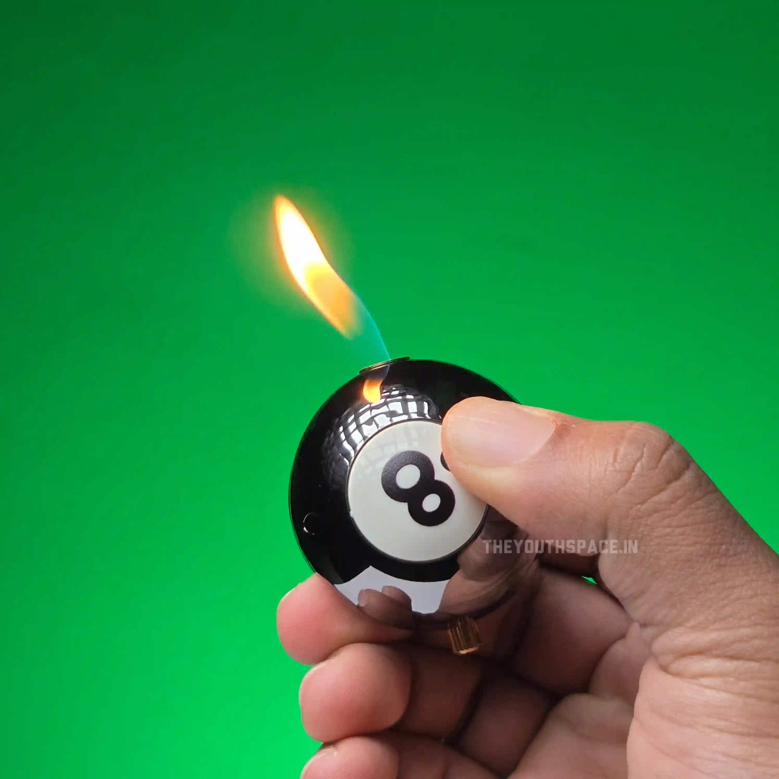 Billiards Pool Ball Spinner Lighter
