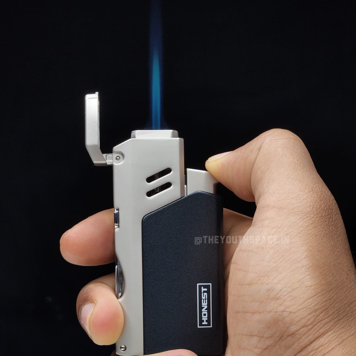 Cigar Lighter Jet Flame (Metallic)