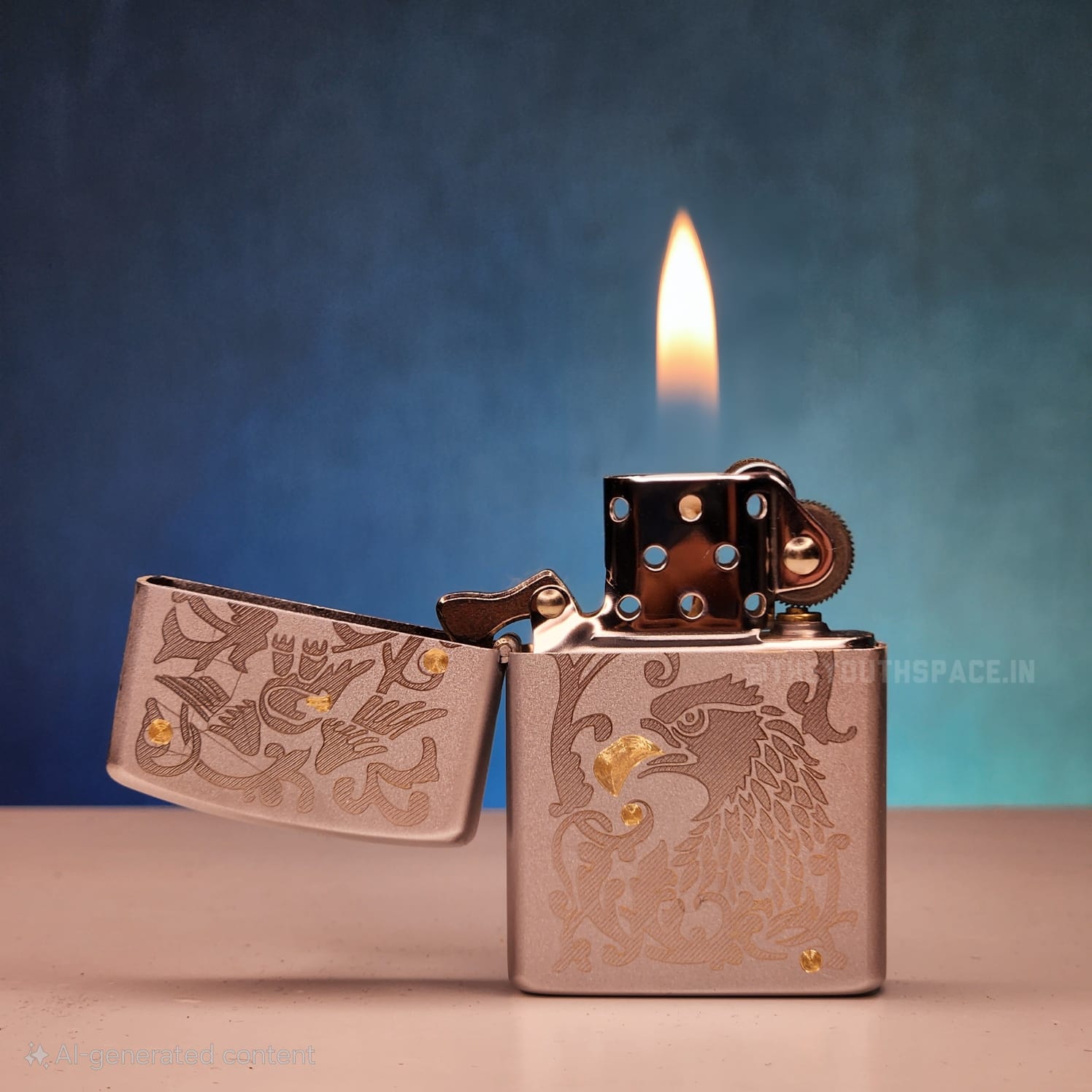 ZORRO ULTIMATE JUSTICE BRASS EAGLE LIGHTER 21HK