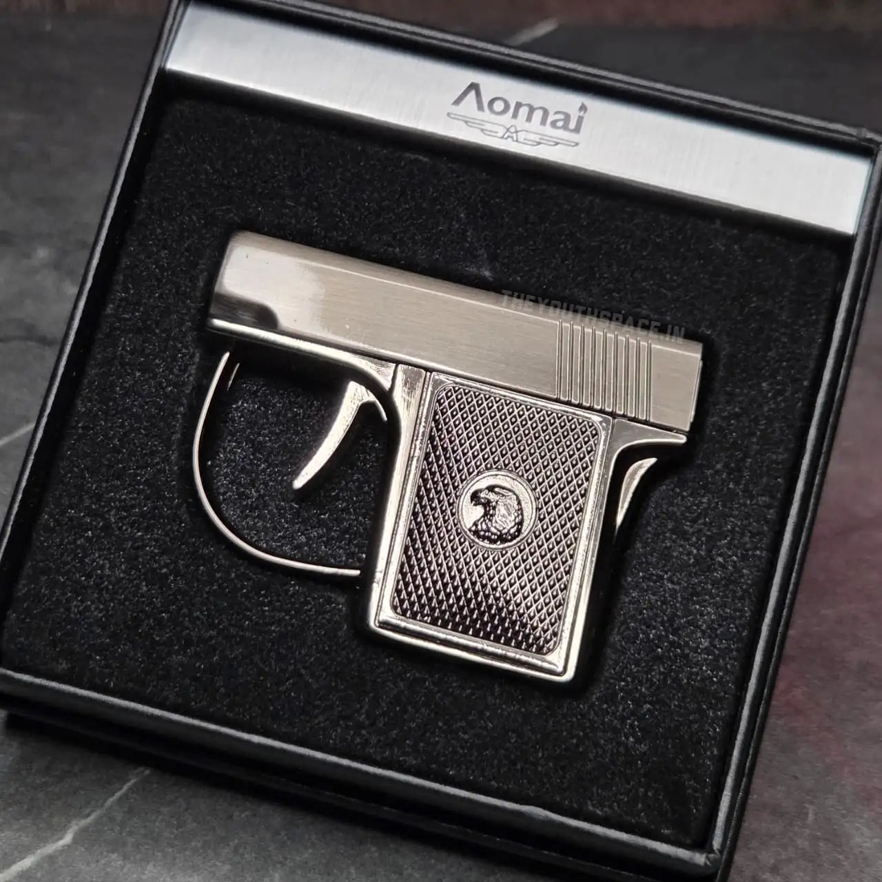 Aomai pocket pistol-shaped metal torch lighter