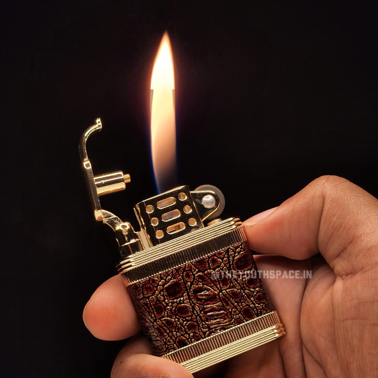 Leather finish lighter