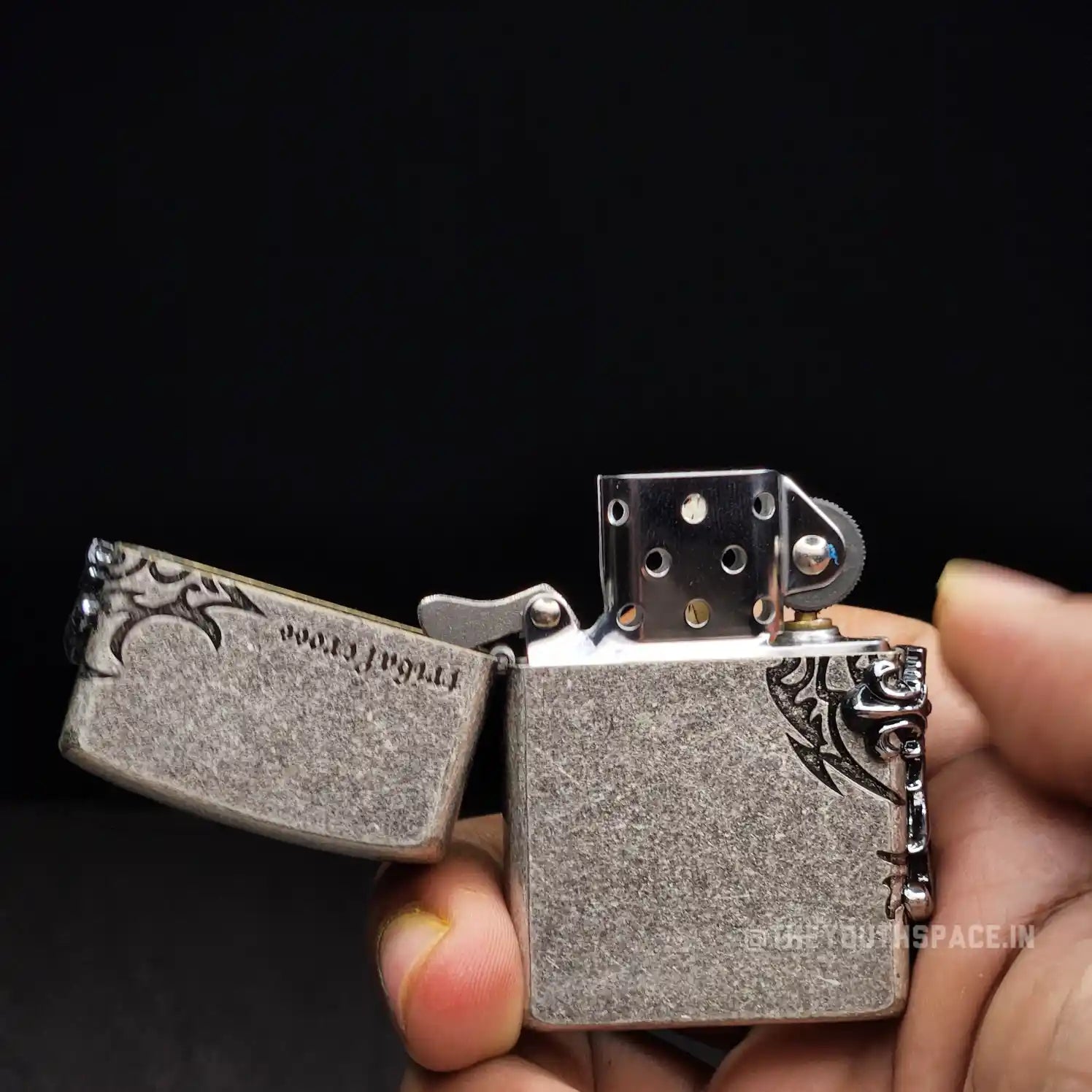 Zorro Ultimate Justice Brass Tribal Cross Lighter 2025