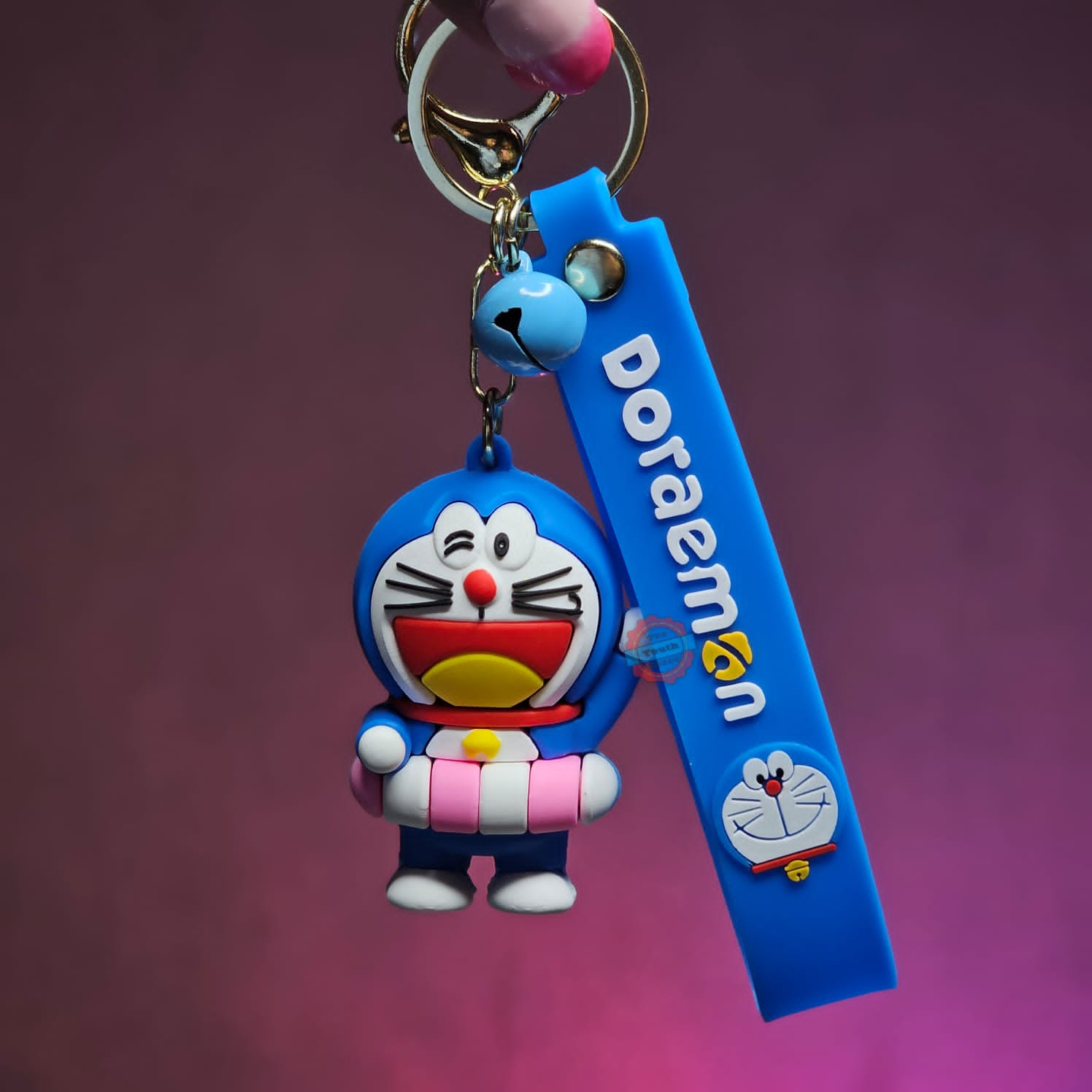 Doraemon Silicone Keychain