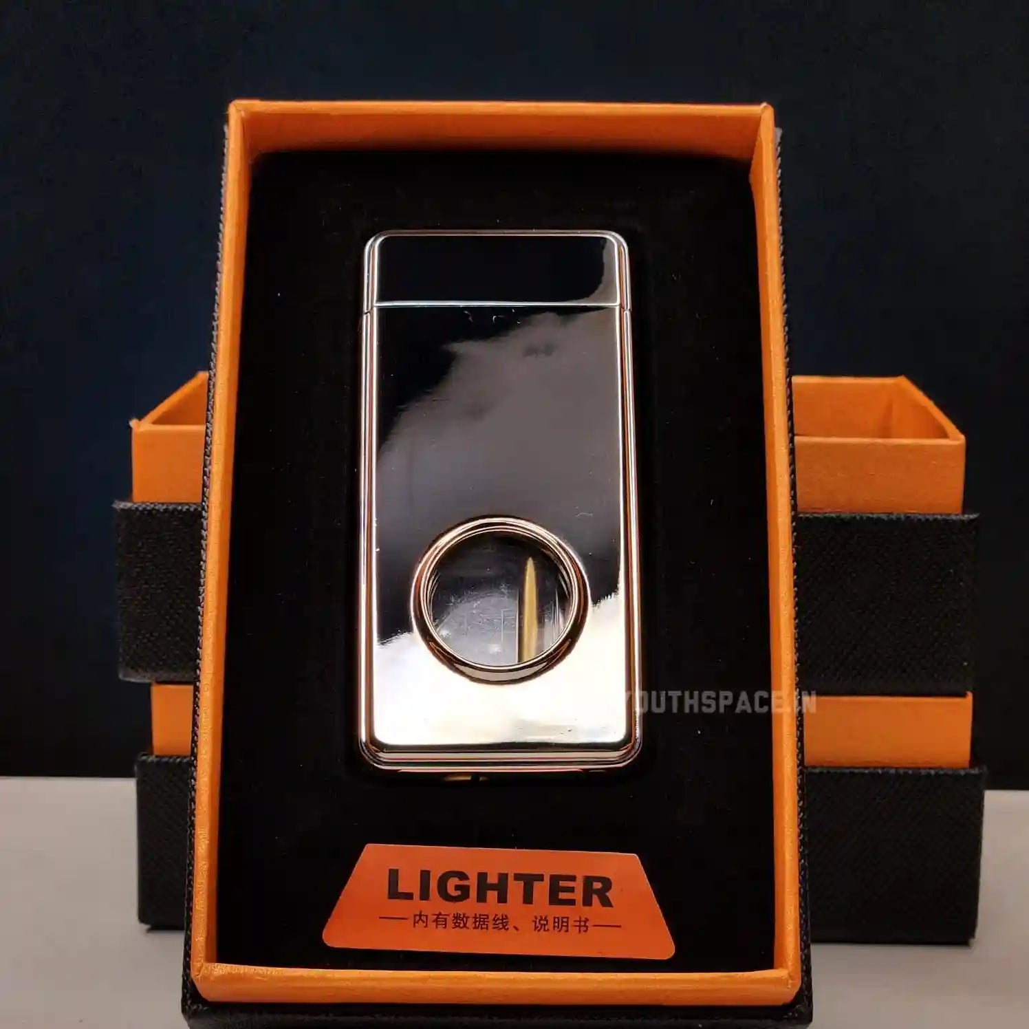 Voice Activation Automatic Electric Lighter (Metallic)