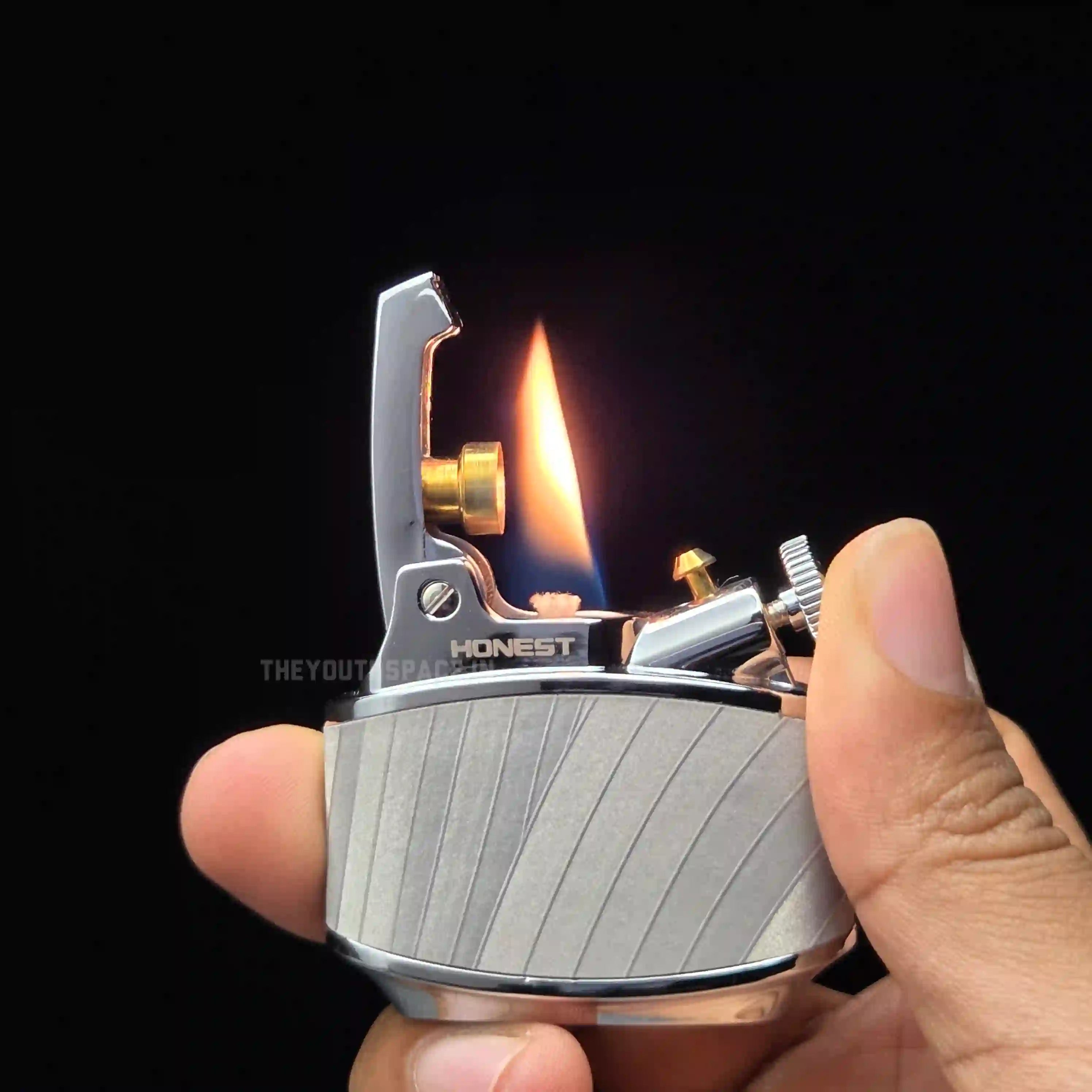HONEST Golden Sturgeon Series Kerosene Lighter