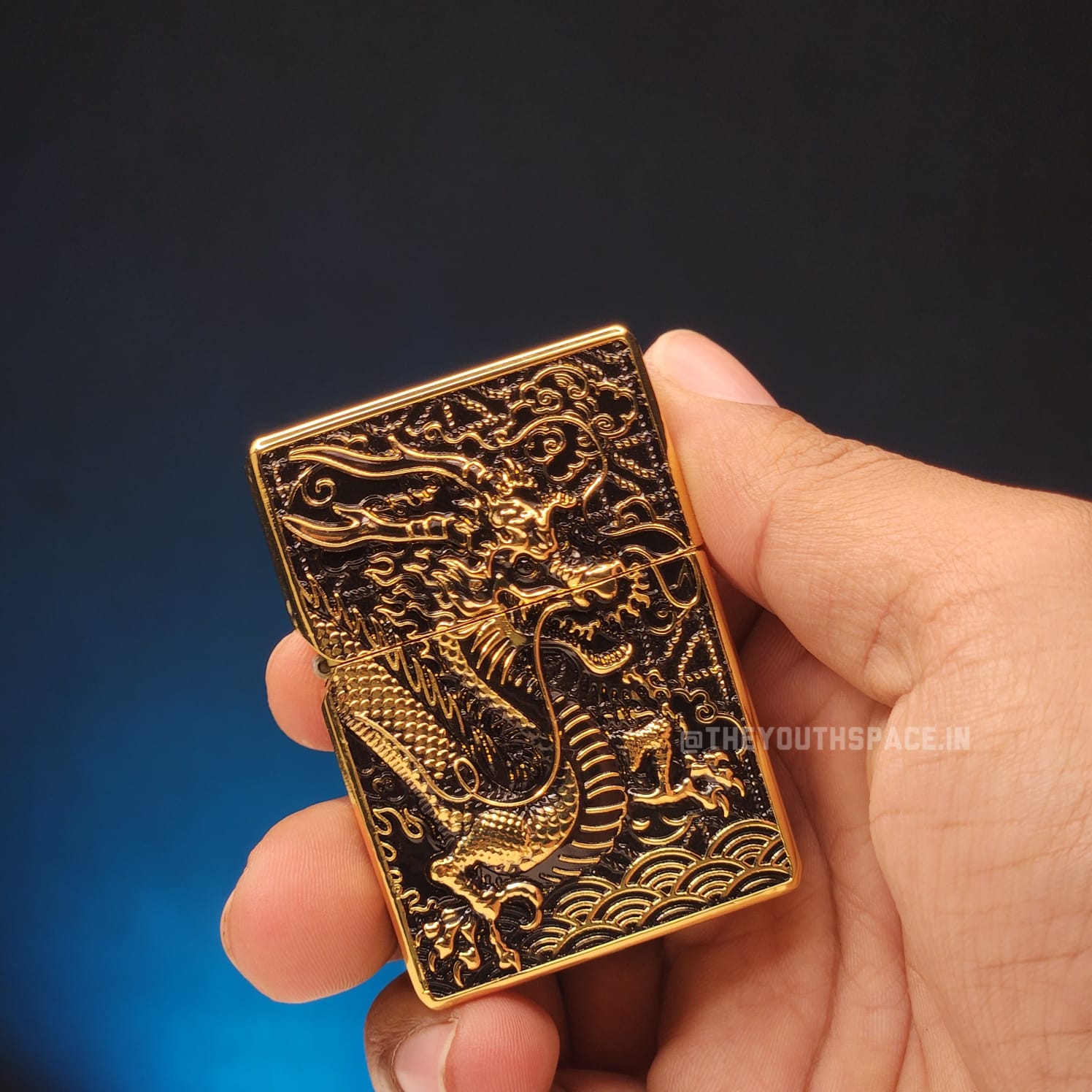 Ultra Premium Zorro Ultimate Justice Brass Antique Dragon Embossed Lighter