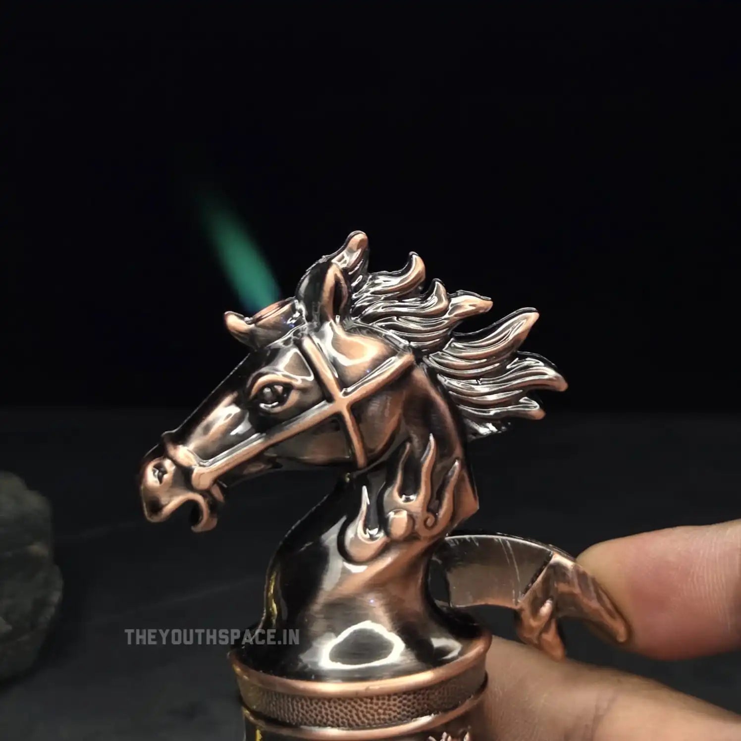 Horse Showpiece Collectible Jet Lighter
