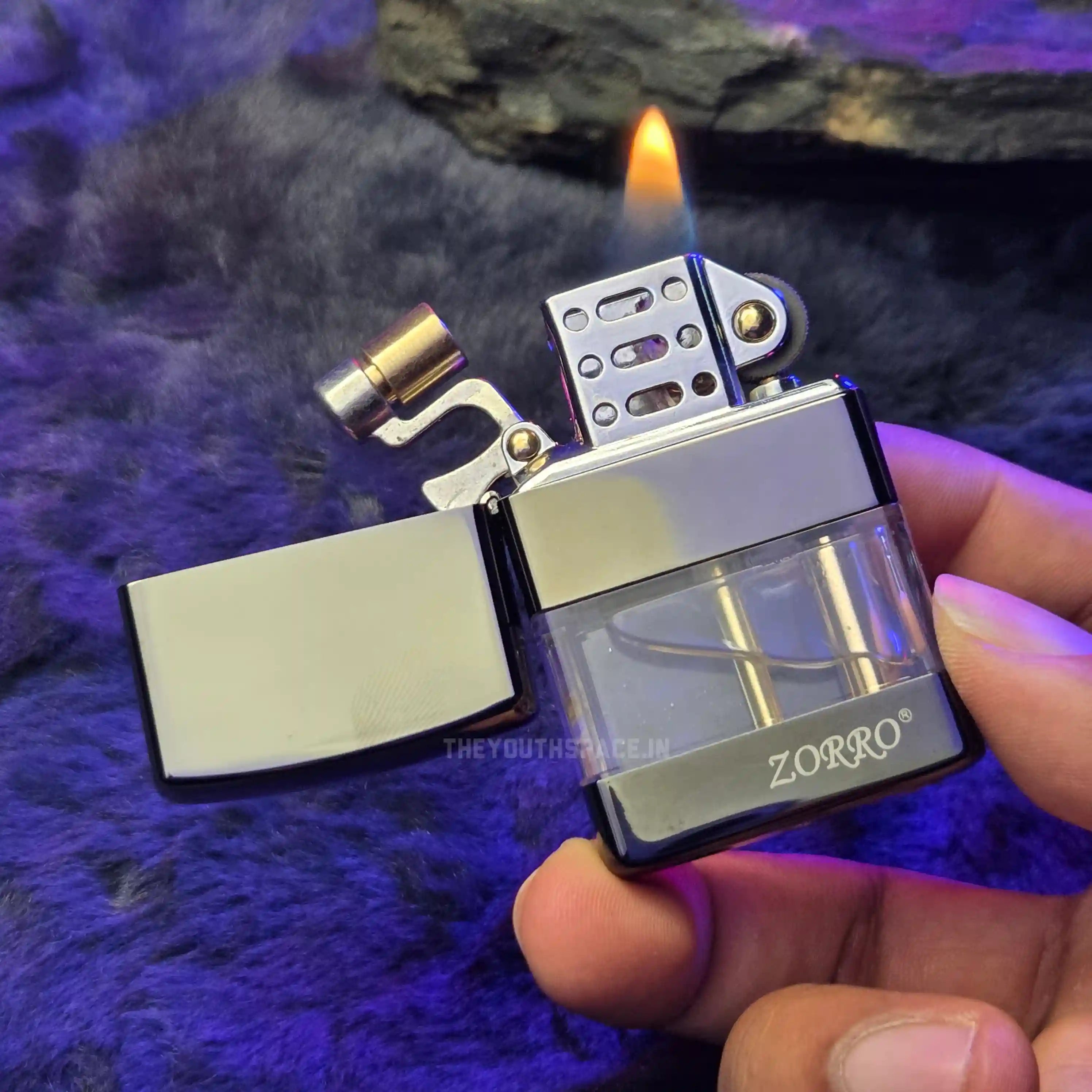 Zorro Transparent Fuel Chamber Kersone Lighter