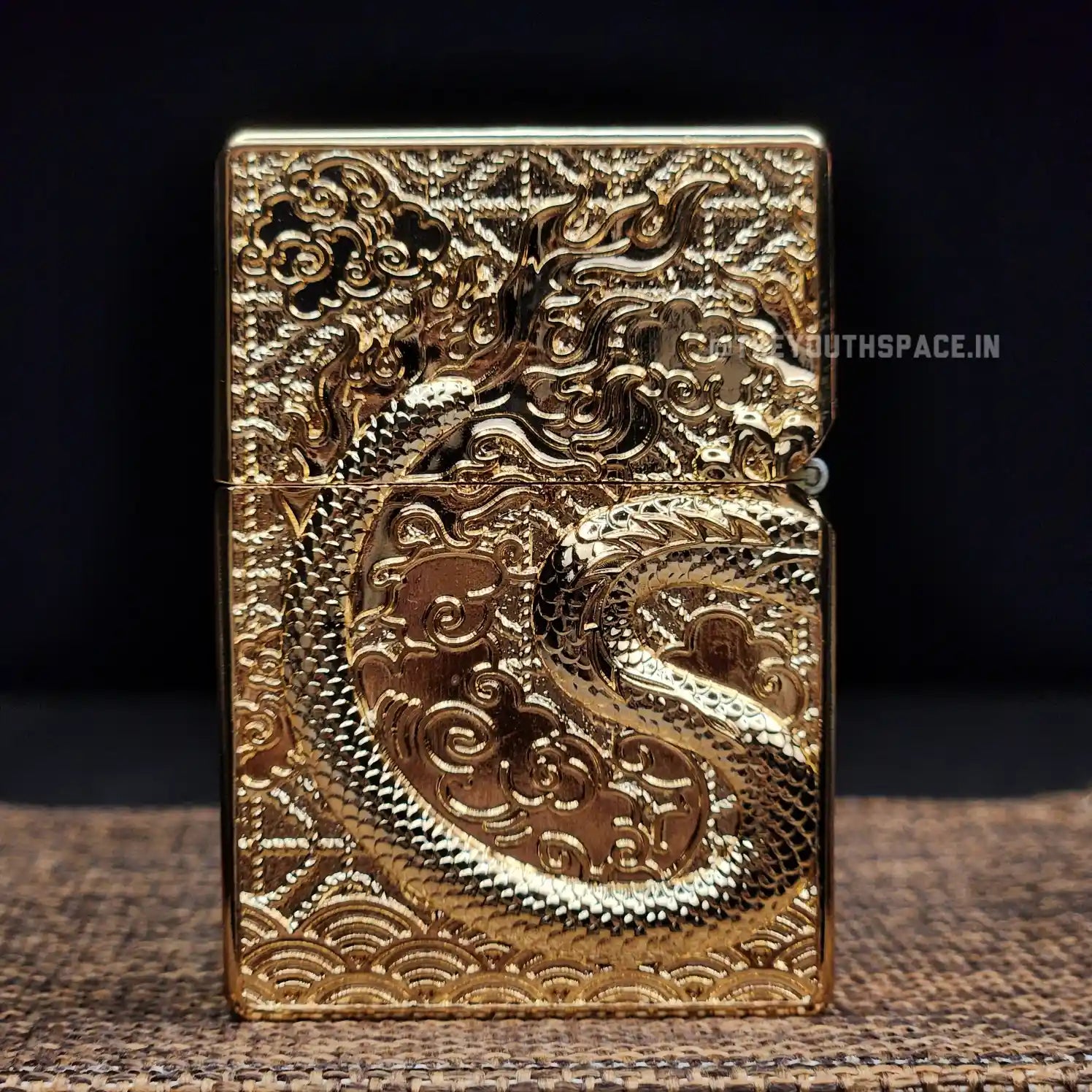 Zorro Ultimate Justice Brass Red Dragon Embossed Lighter 2025