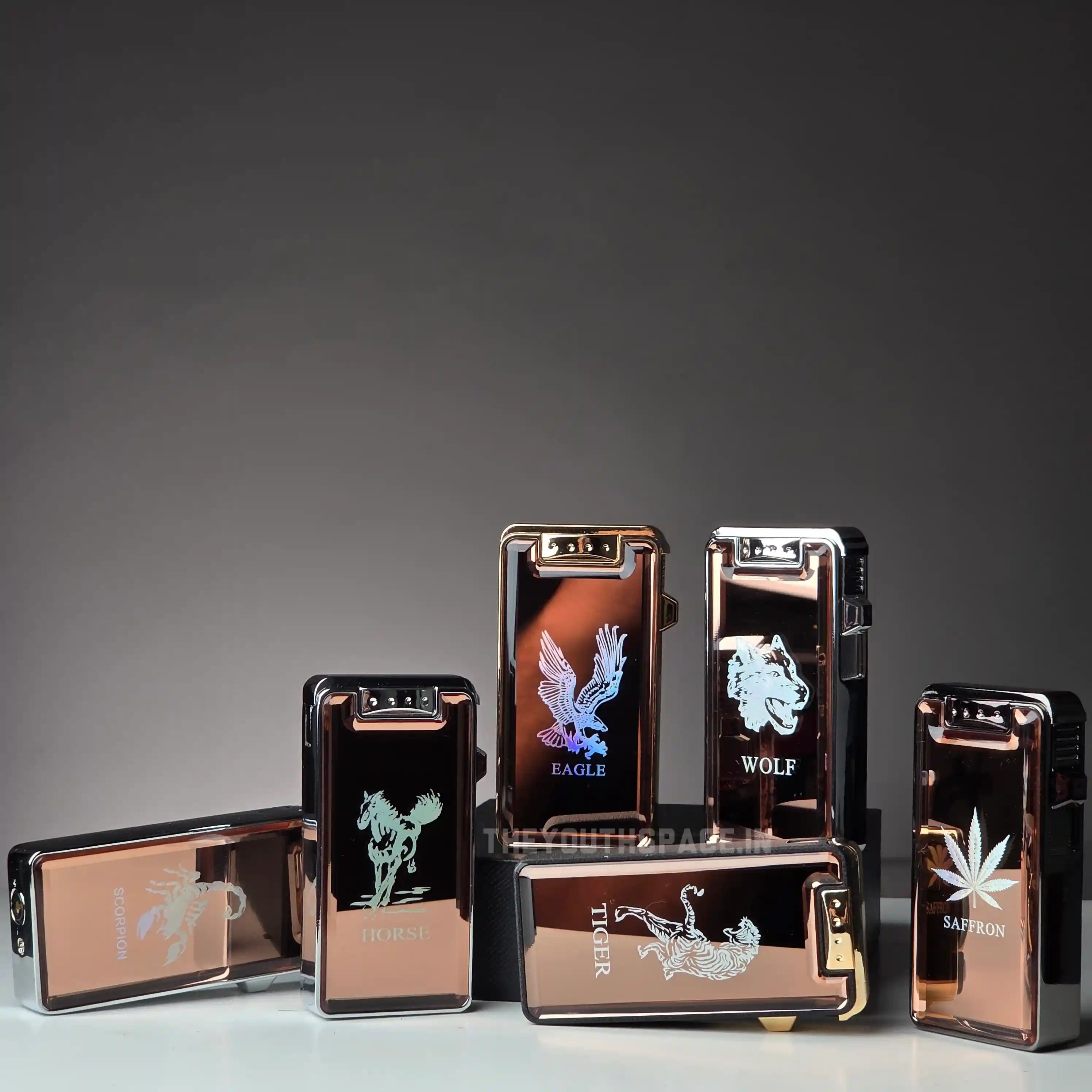 Holographic Prism Beast Jet Lighter
